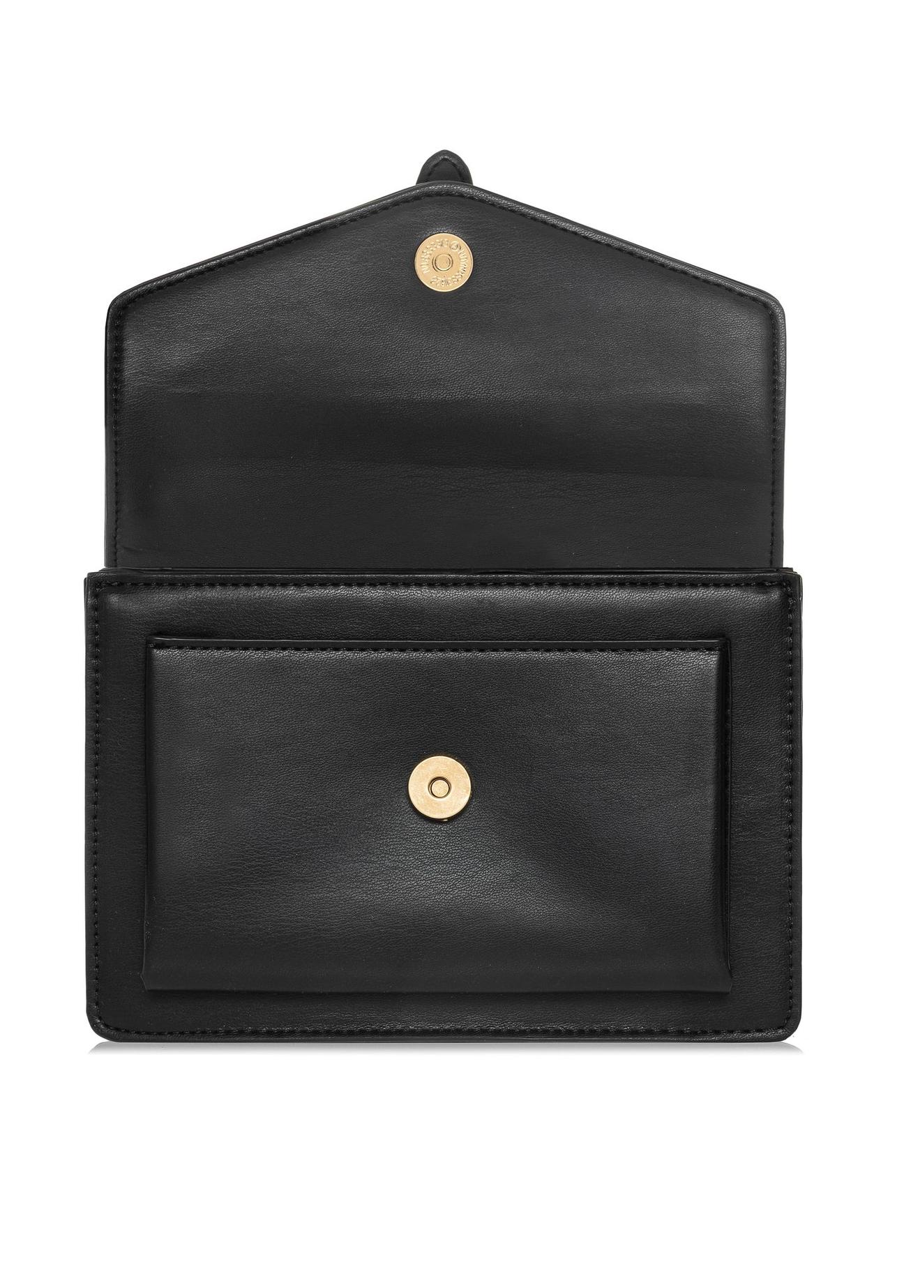 Black small messenger bag TOREC-1004-99(W25)