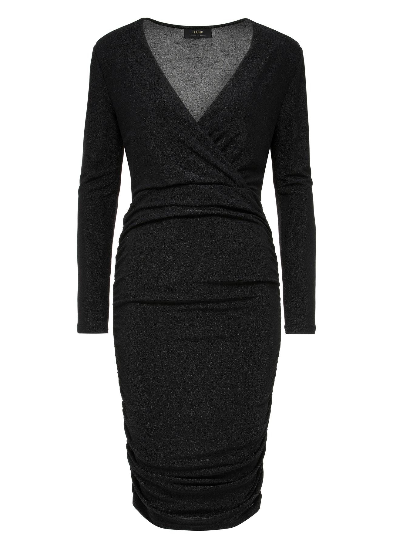 Black classy women's dress SUKDT-0211-99(Z24)