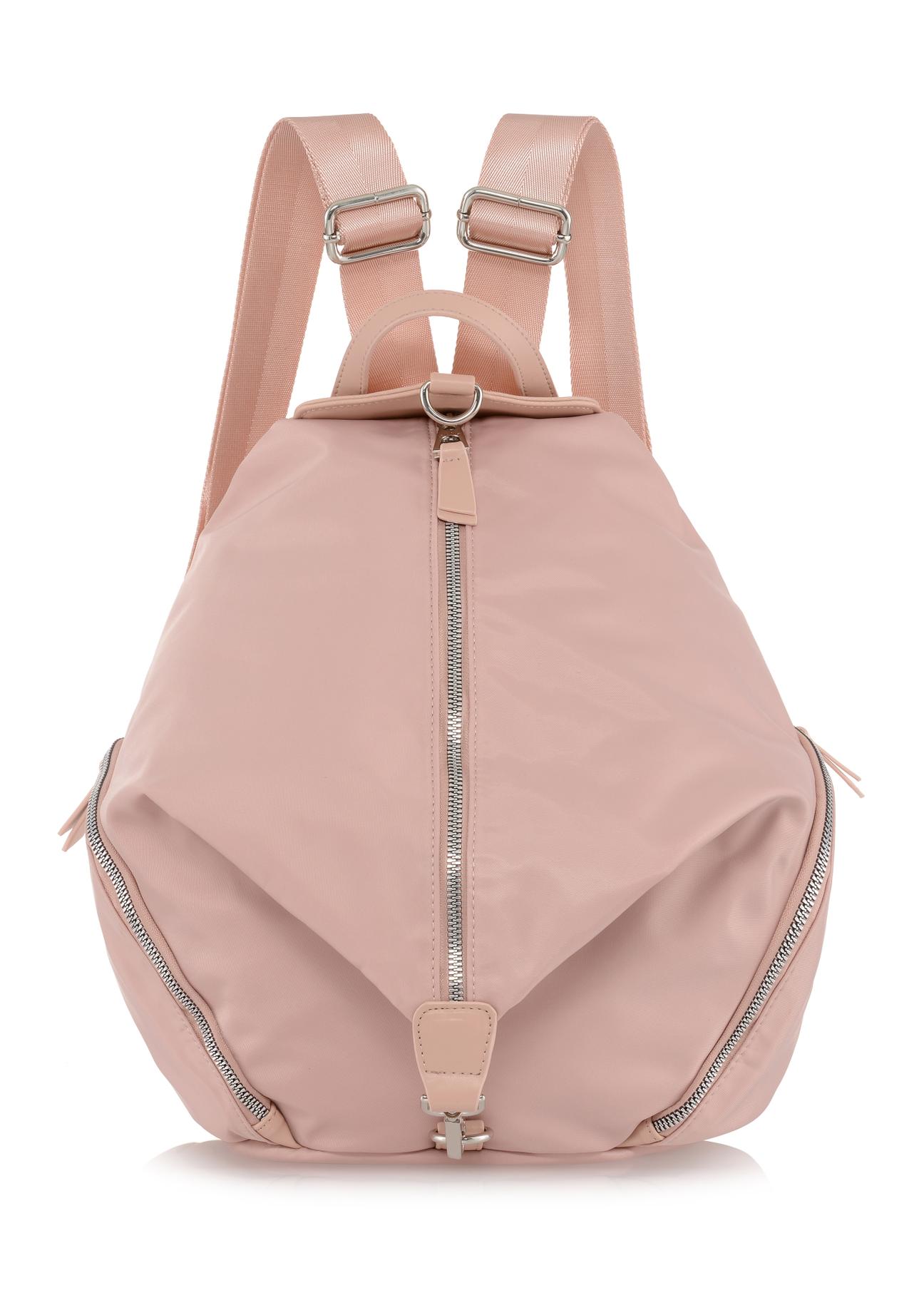 Pink women's backpack TOREN-0241-31(W23)-01