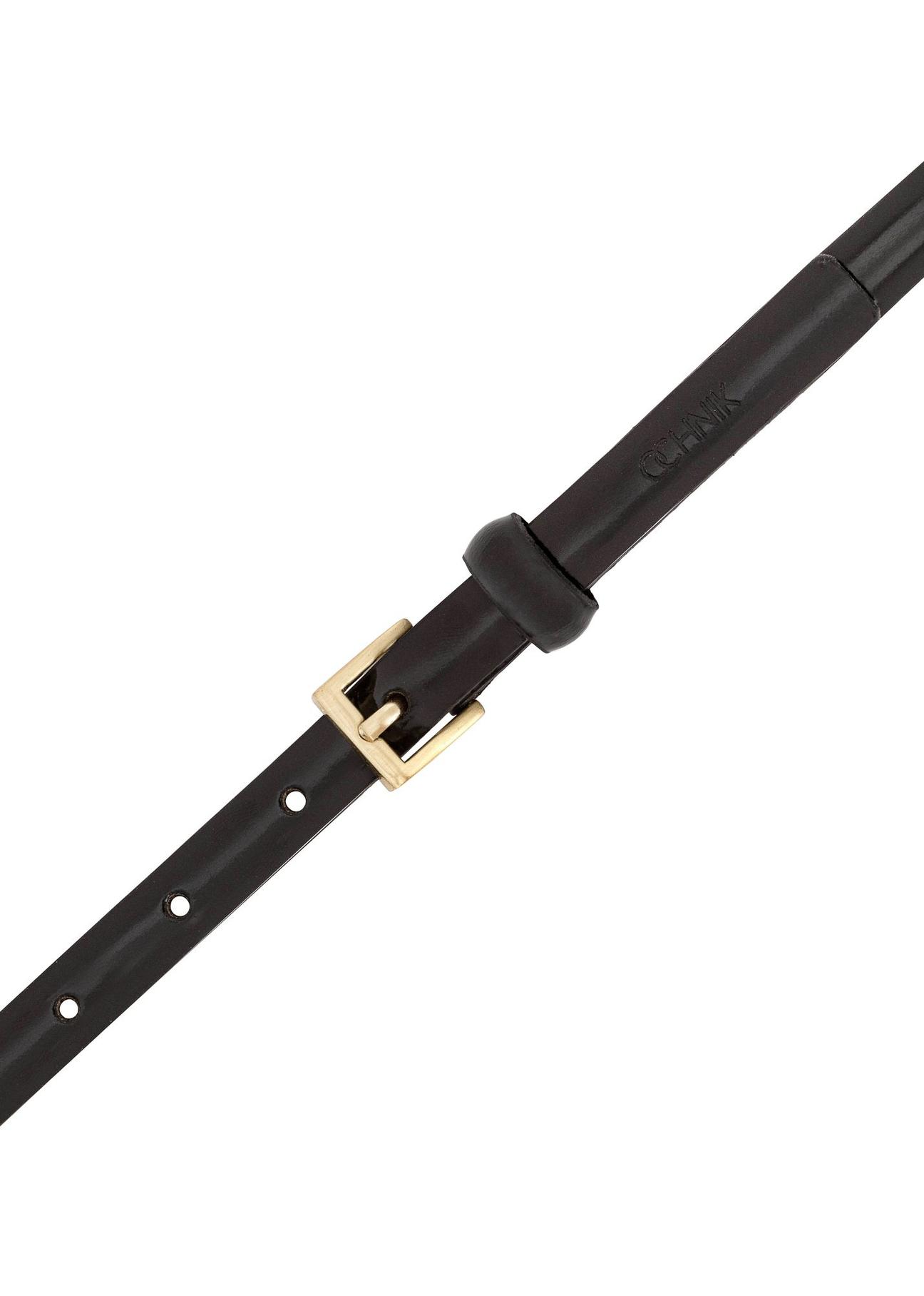 Thin leather women's belt PASDS-0313-98(Z24)-04