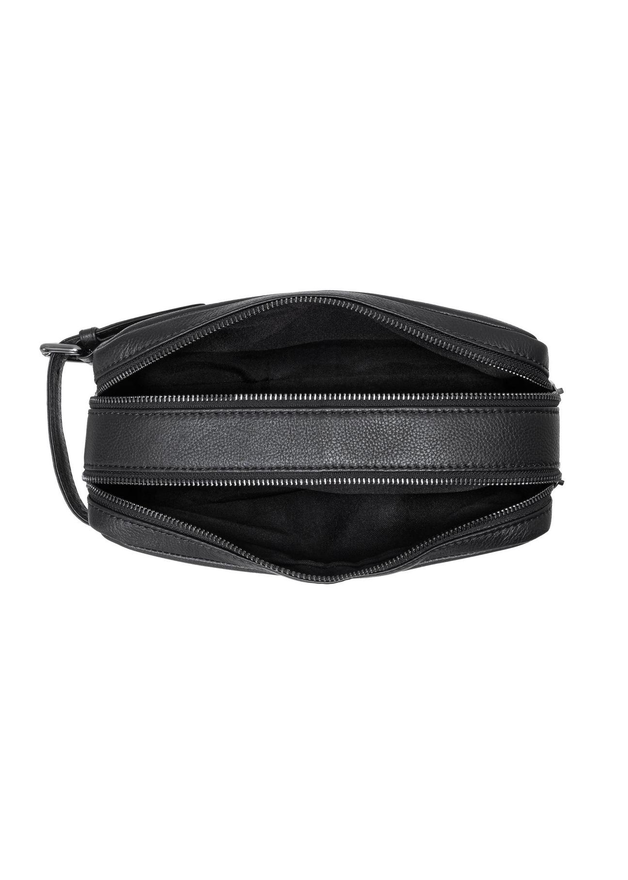 Men's leather cosmetic bag with embossing TORMS-0412-99(W24)-06