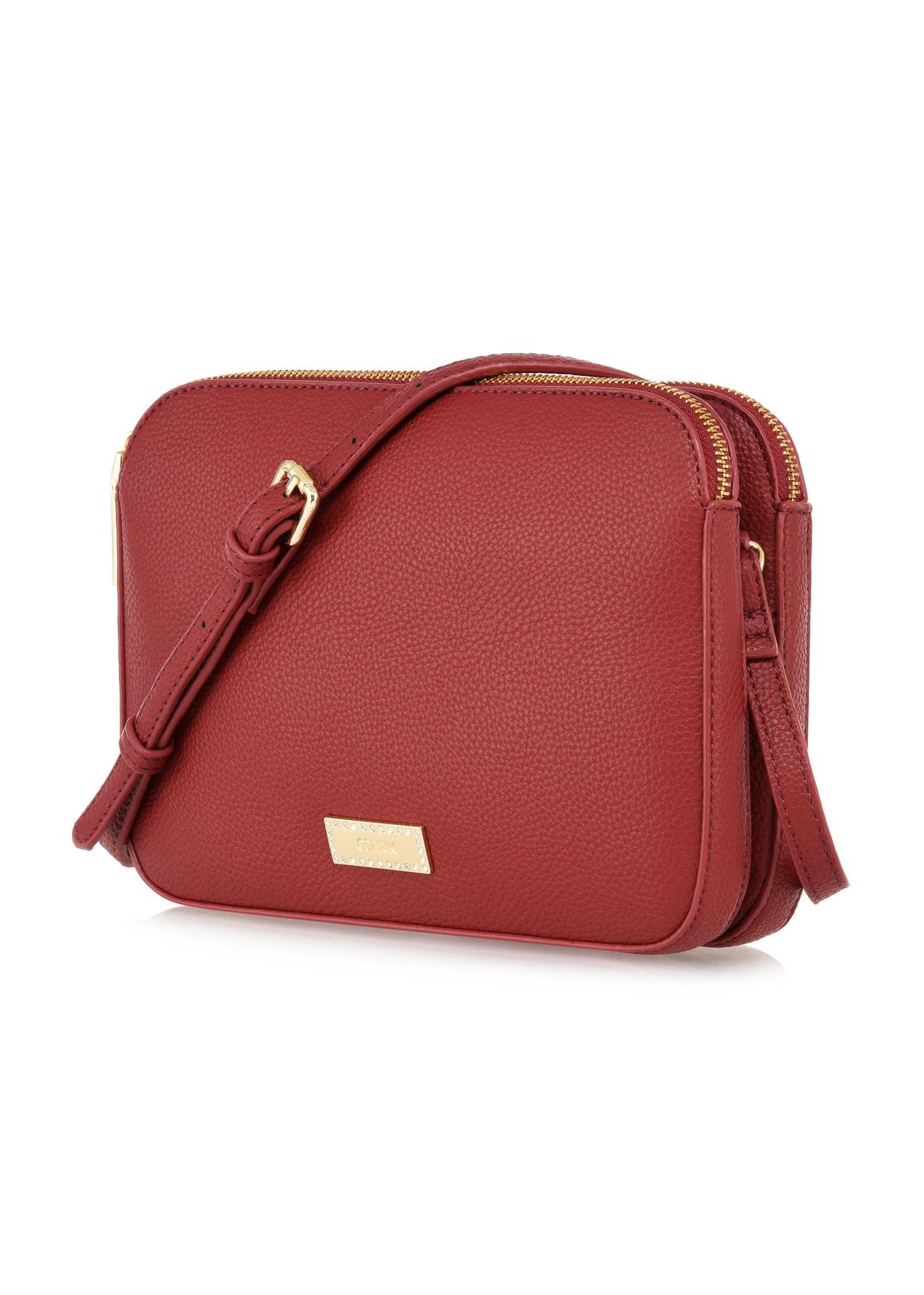 Burgundy women's handbag TOREC-0205D-49(Z24)-02