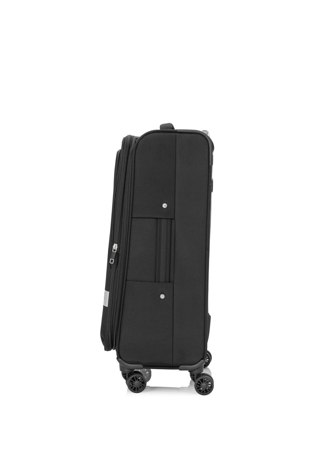 Medium suitcase on wheels WALNY-0037-99-24(W24)-02