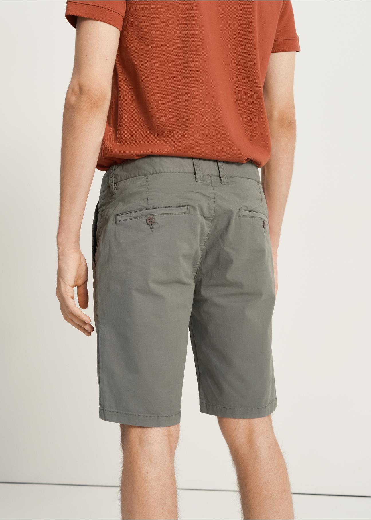 Green men's shorts SZOMT-0024-54(W23)-03