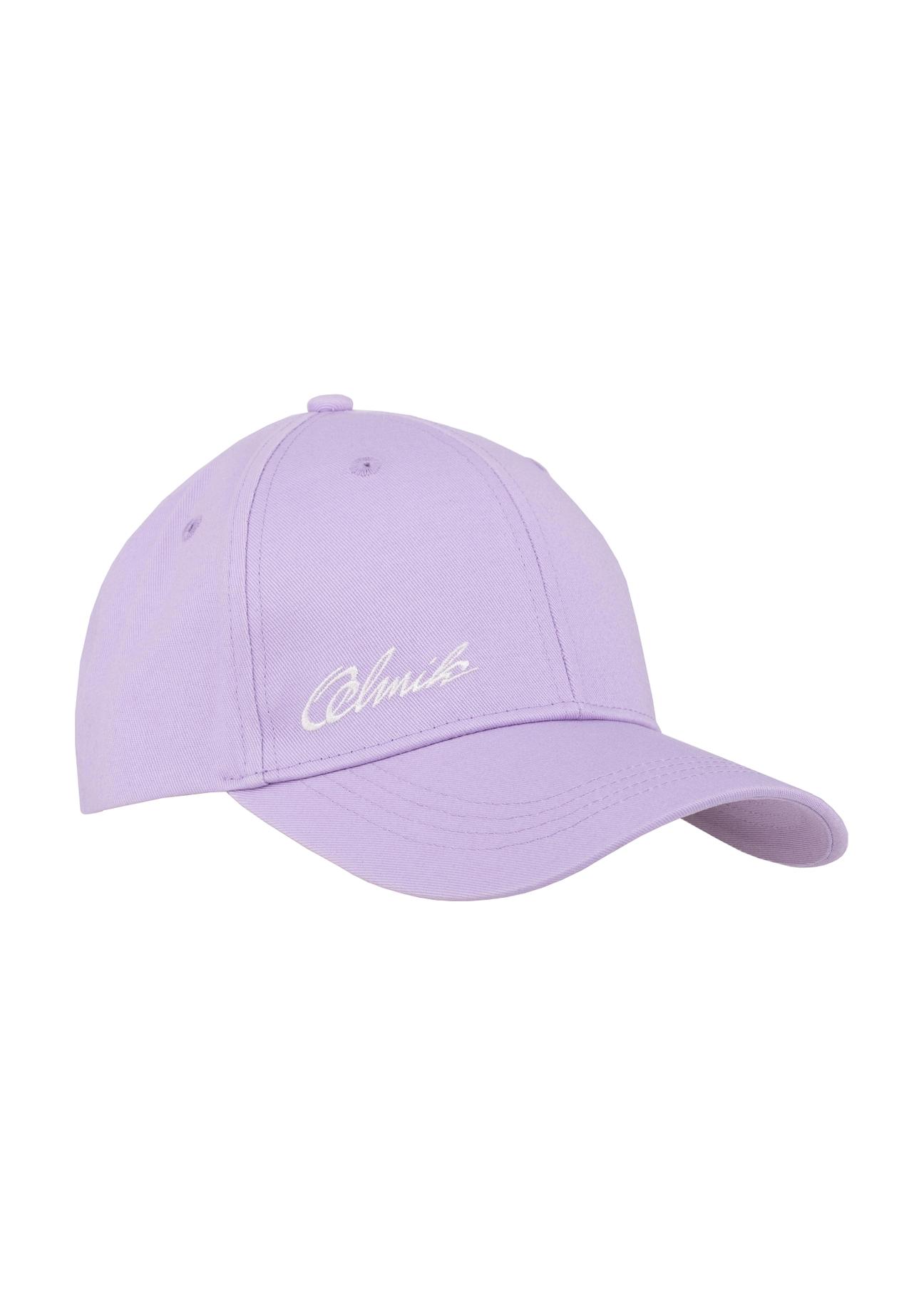 Lilac baseball cap with logo CZALT-0008-75(W23)-01