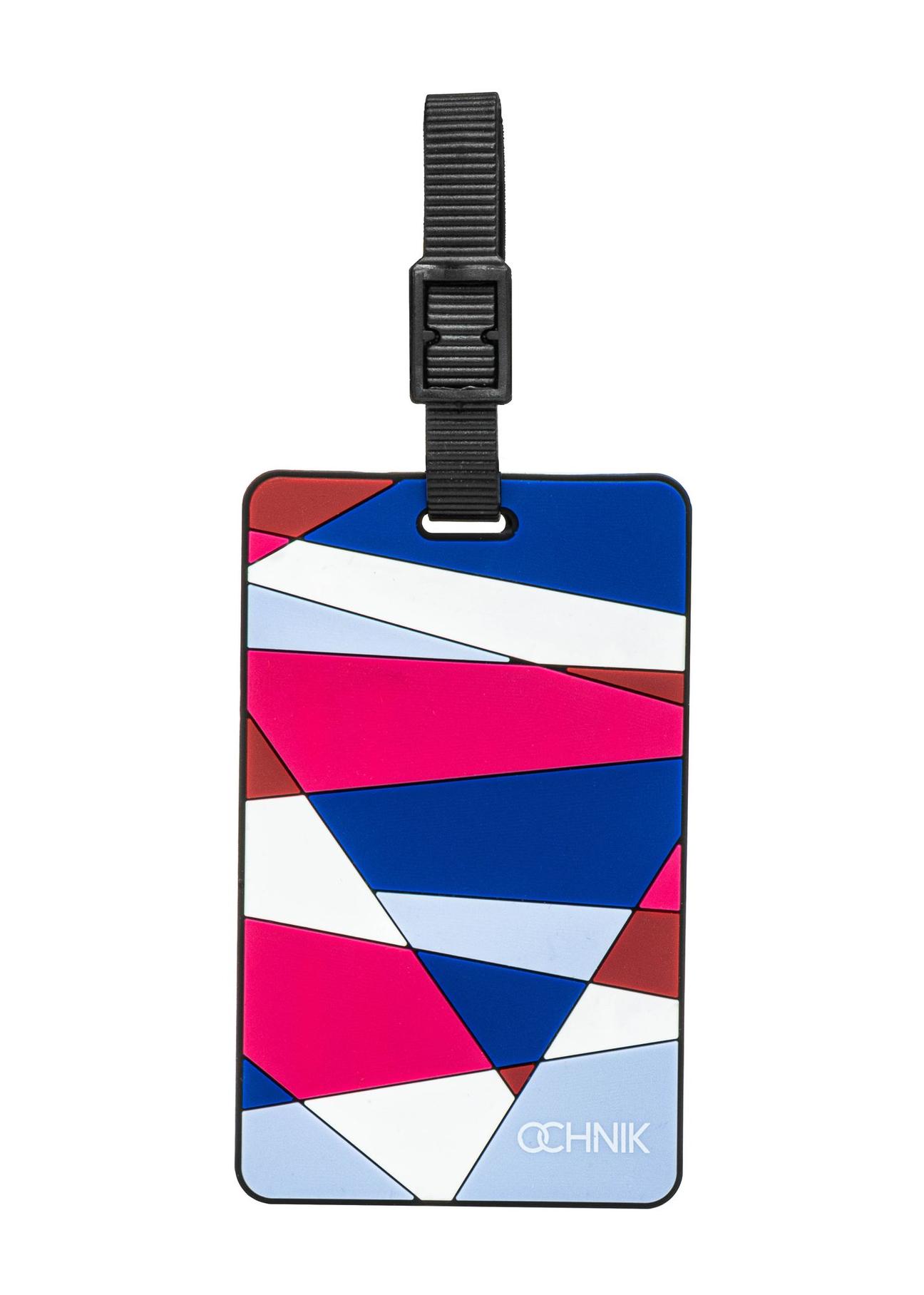 Luggage tag with a geometric pattern AW-001-0017-17(W24)-01