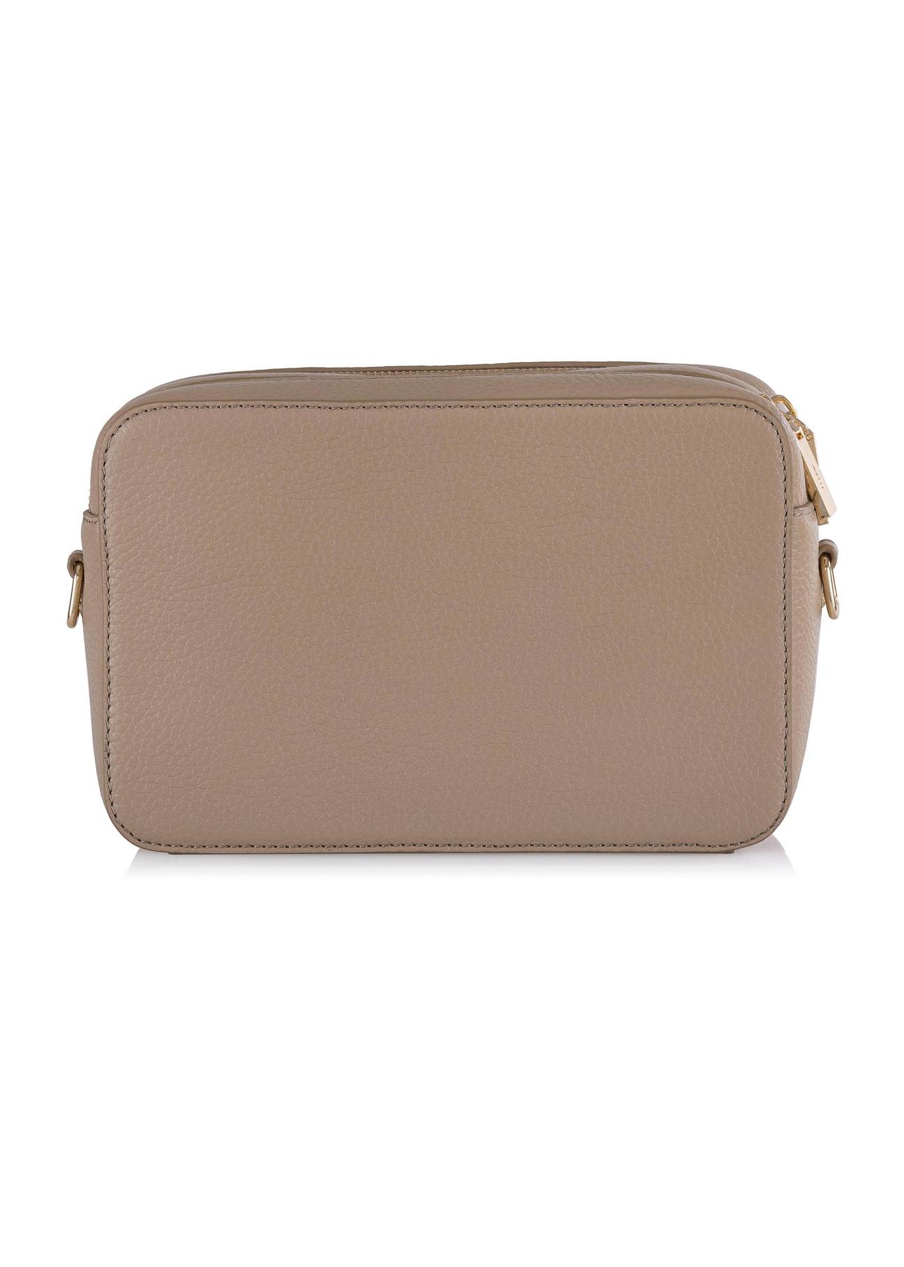 Beige leather handbag for women TORES-0732B-81(W24)-04