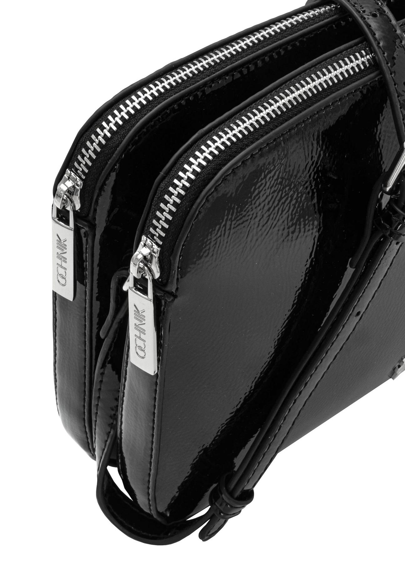 Patent black women's bag TOREC-0205D-68(Z24)-06