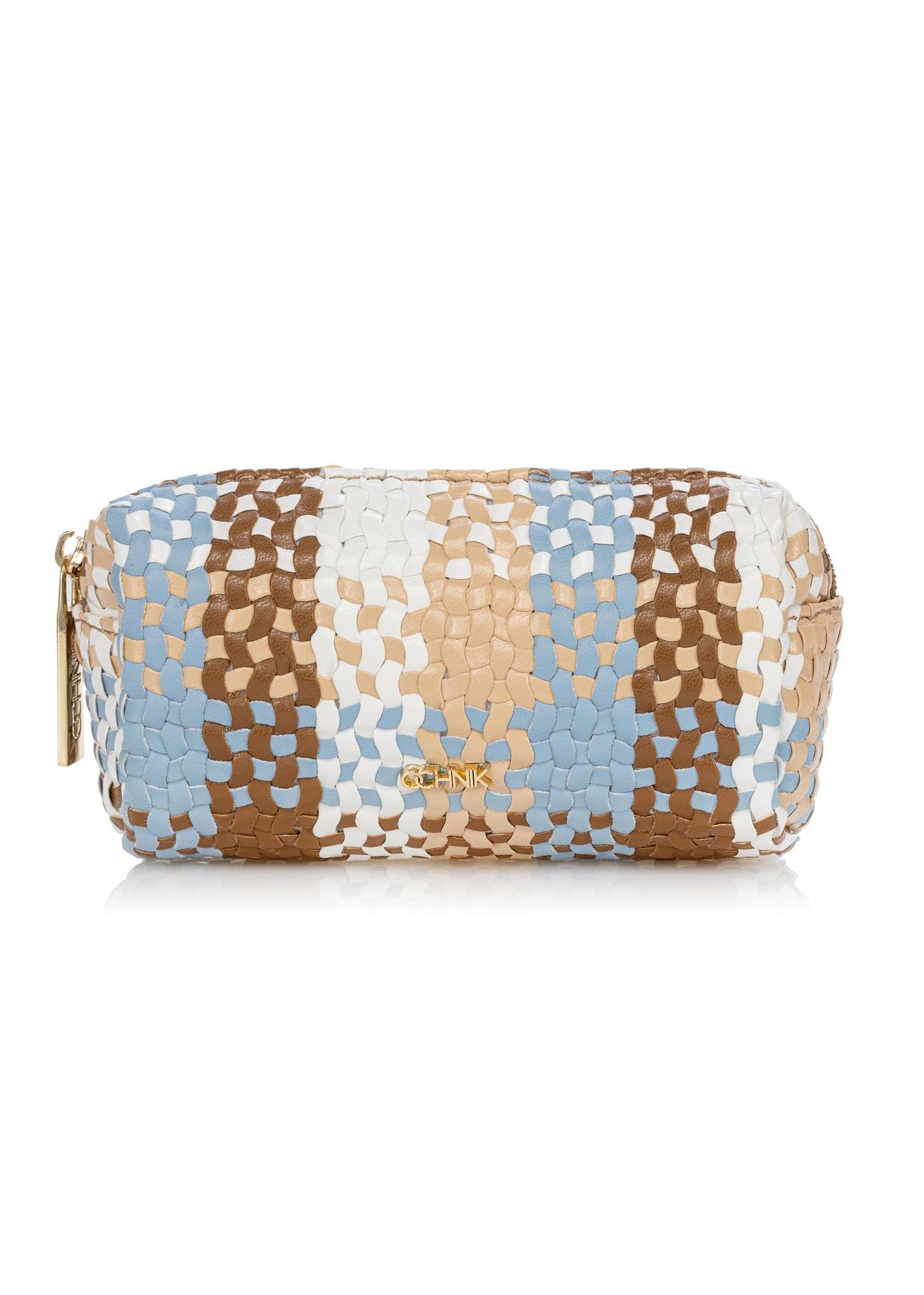 Women's braided cosmetic bag TOREC-0764-15(W23)-01