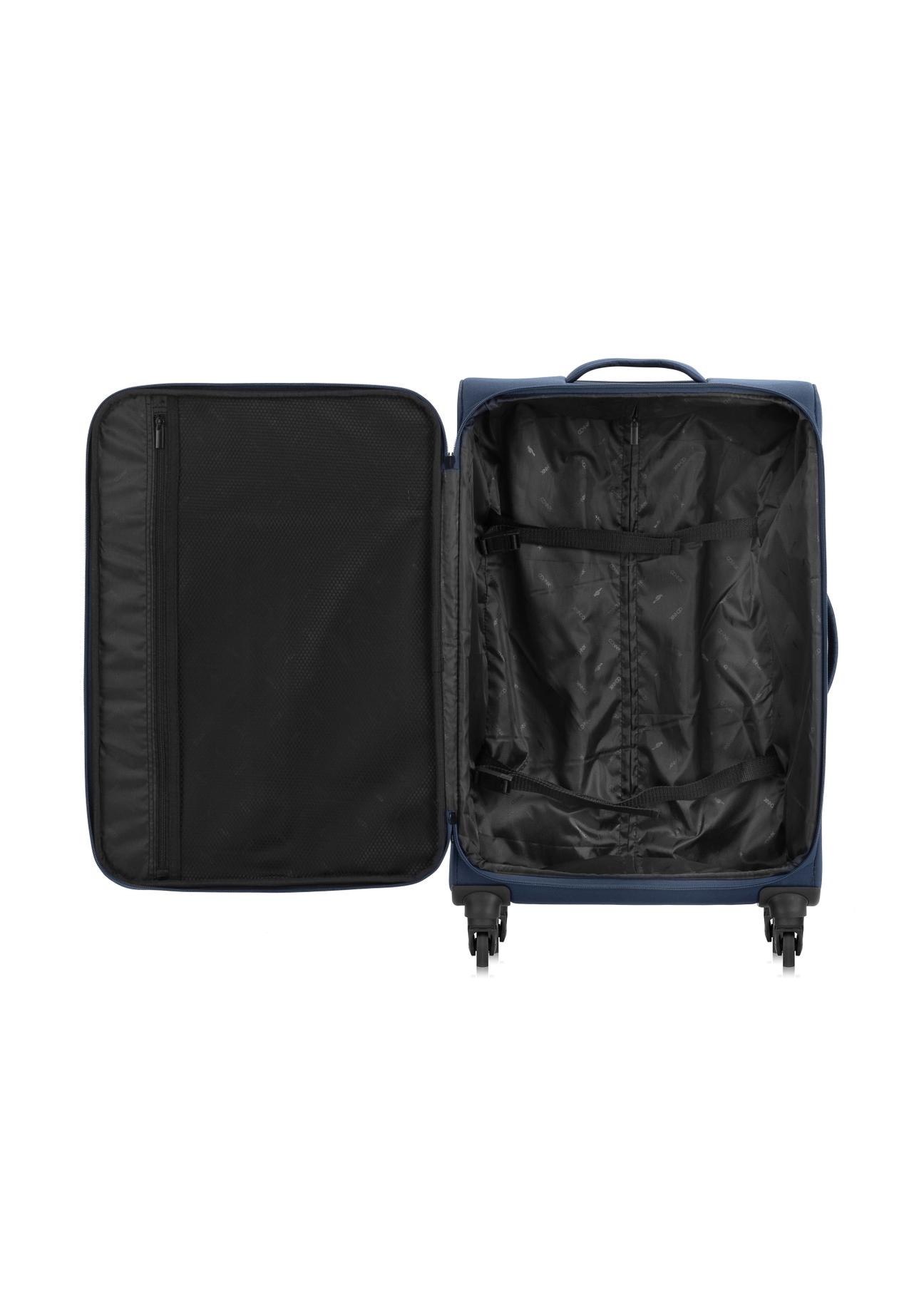 Medium suitcase on wheels WALNY-0040-69-24(W24)-04