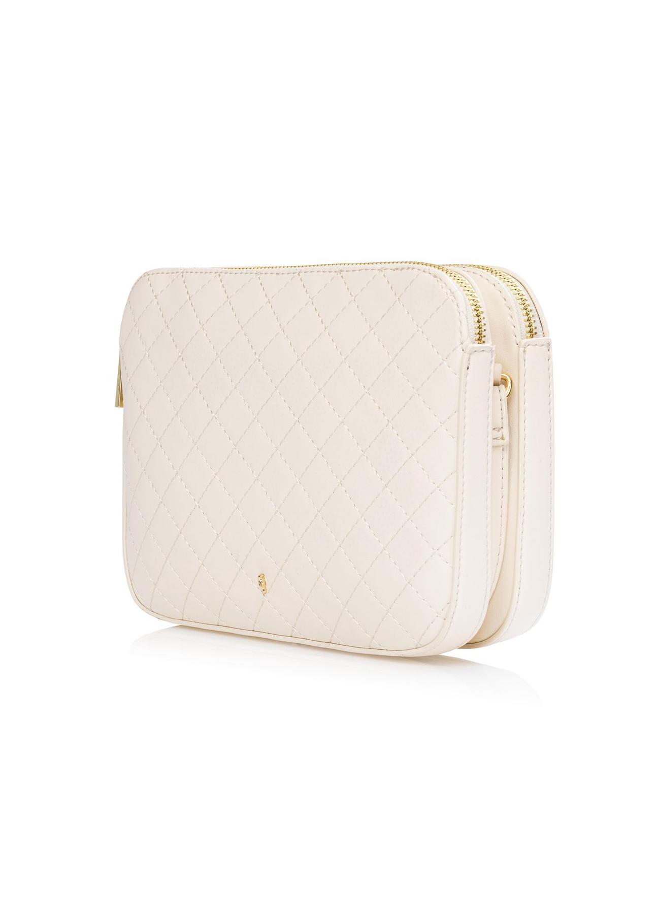 Cream quilted handbag for women TOREC-0205C-12(W24)-02