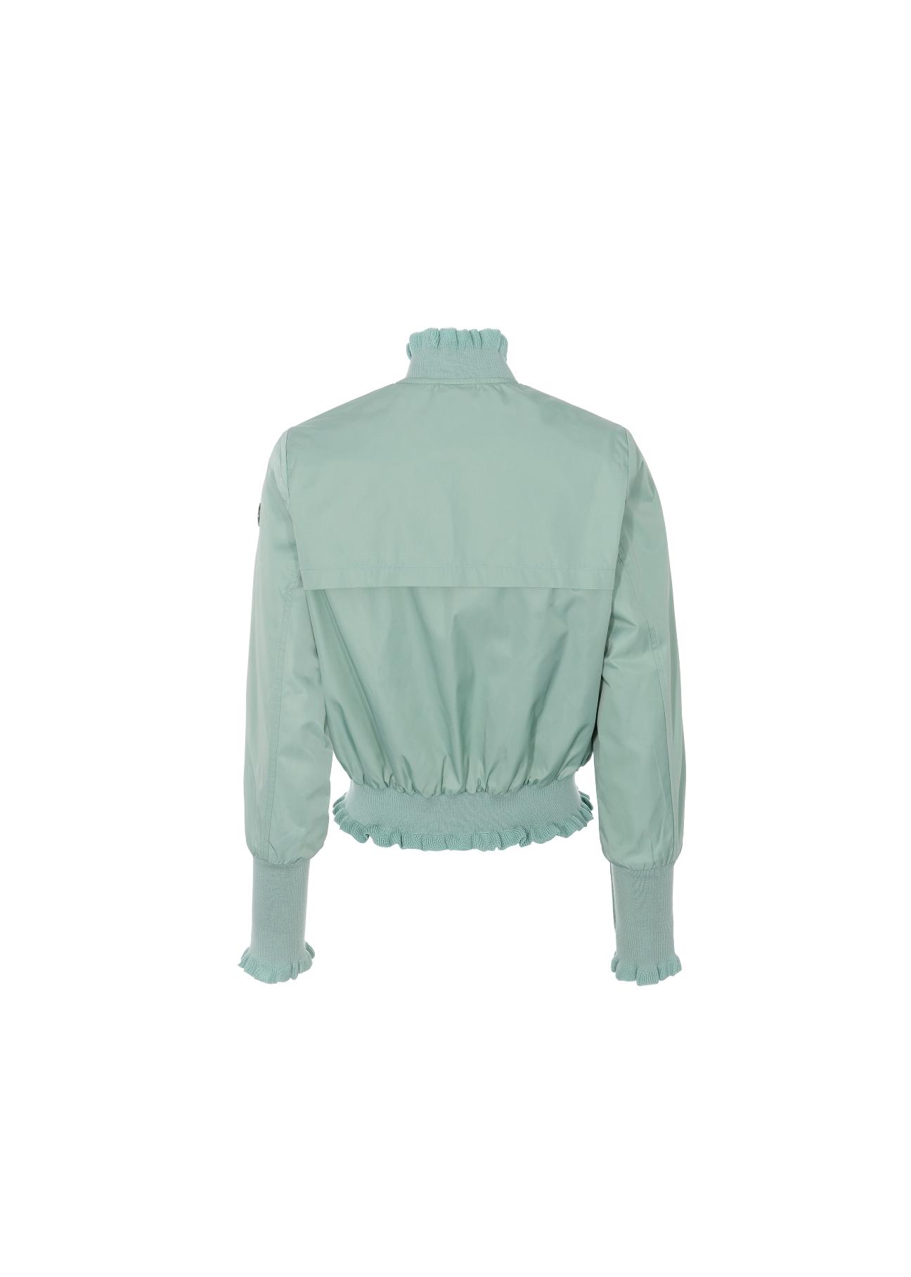 Seed green women's bomber jacket KURDT-0159-51(W19)-02