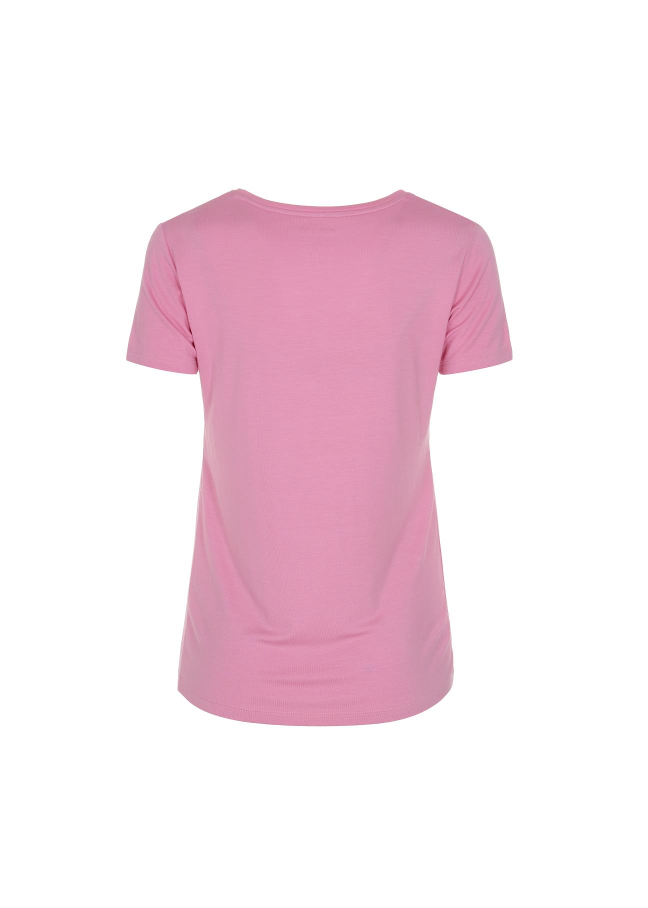 Pink Women's T-shirt with oriole TSHDT-0086-31(W22)-02