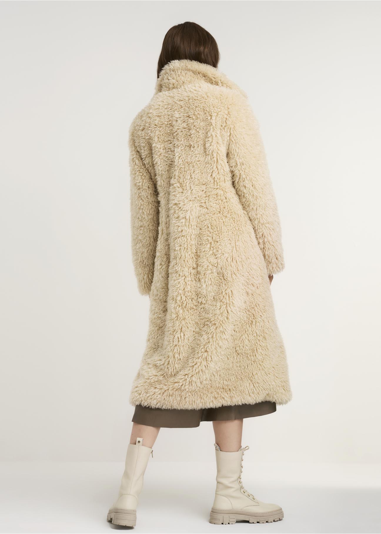 Women's oversize artificial fur FUTDP-0013-80(Z22)-02