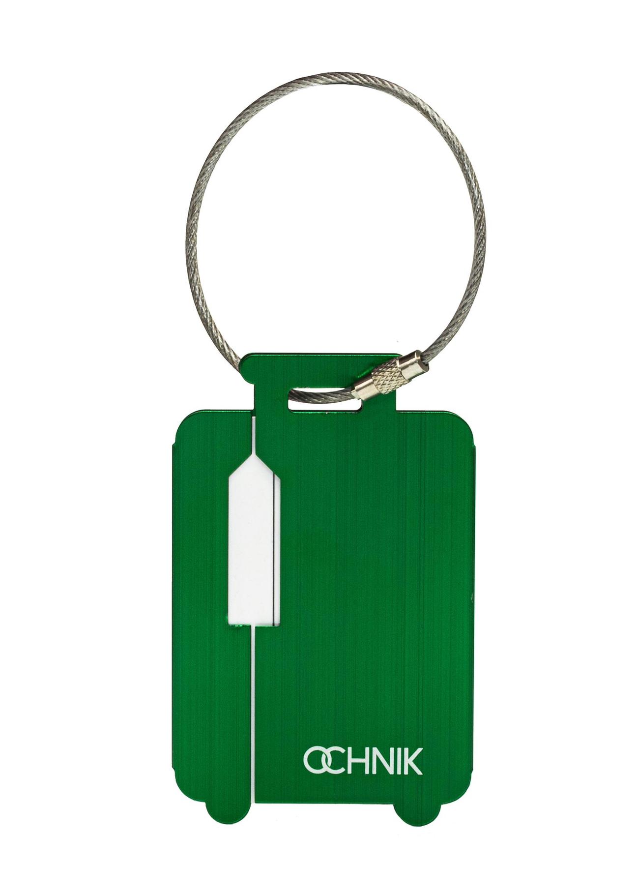 Green luggage tag AW-005-0027-51(W24)-01