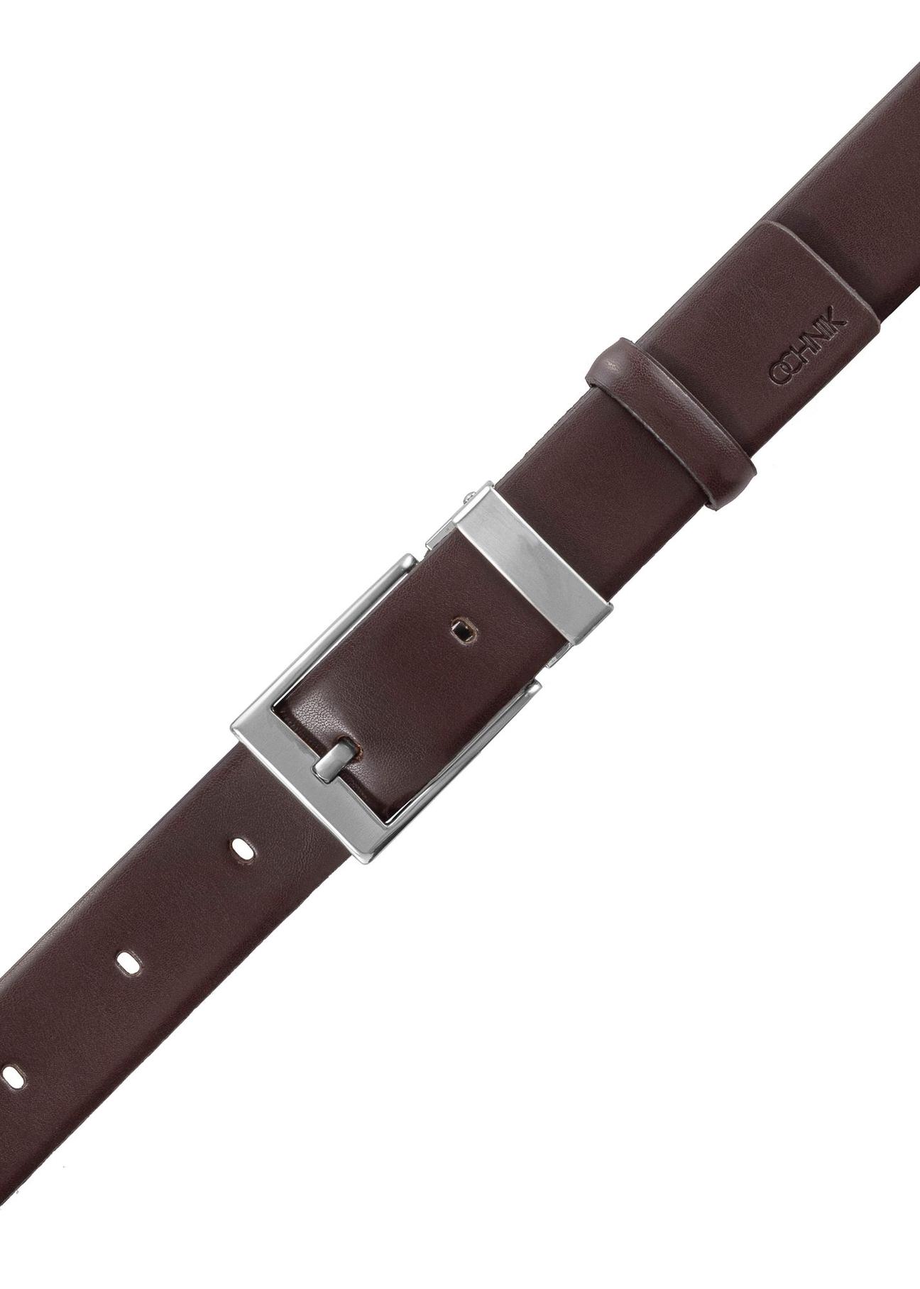 Brown men's belt PAM-JW052-89(KS)-06