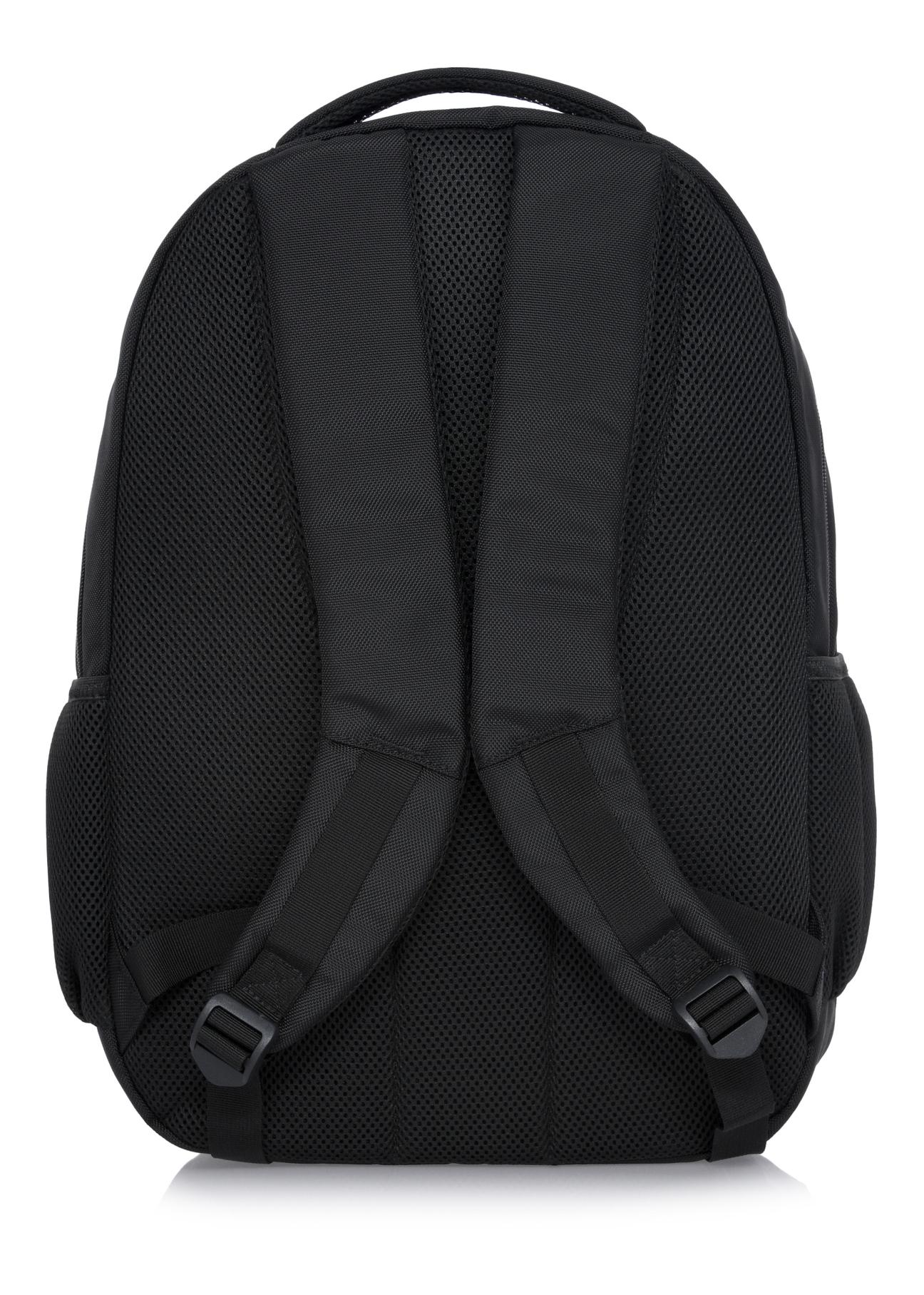 Large black men's backpack TORMN-0324-99(W24)-04