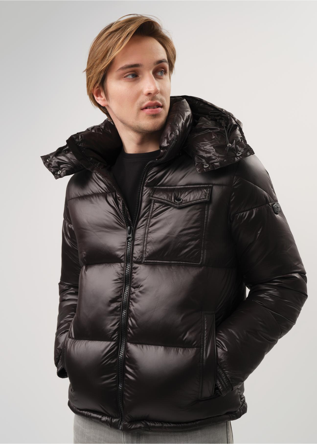 Men's quilted winter jacket KURMT-0314-99(Z23)-01