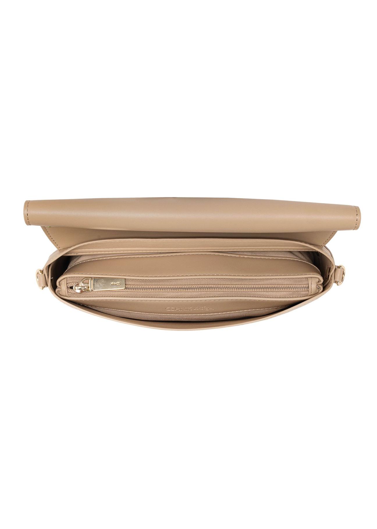 Beige women's messenger bag TOREC-0327D-82(Z24)-07