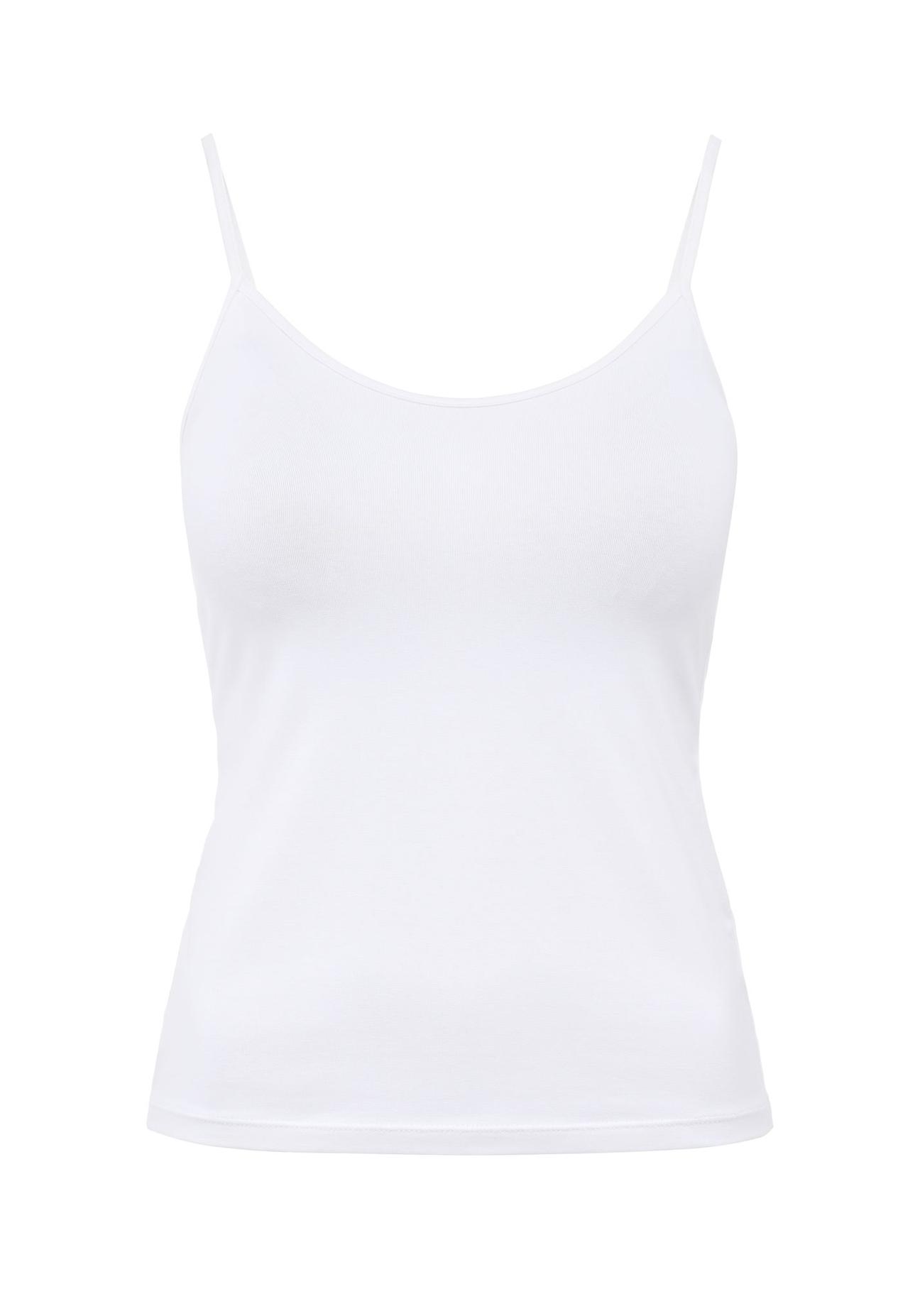 White women's camisole BLUDT-0175-12(Z24) pic.3