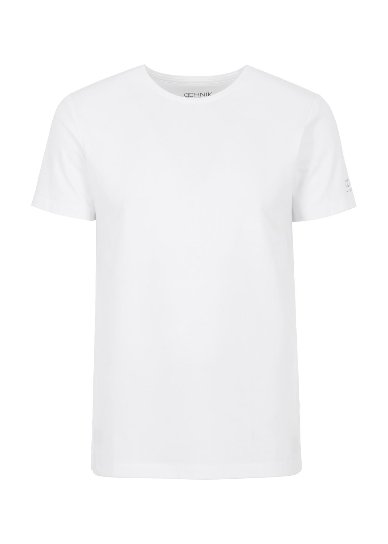 White basic T-shirt for men TSHMT-0091-11(KS)-03