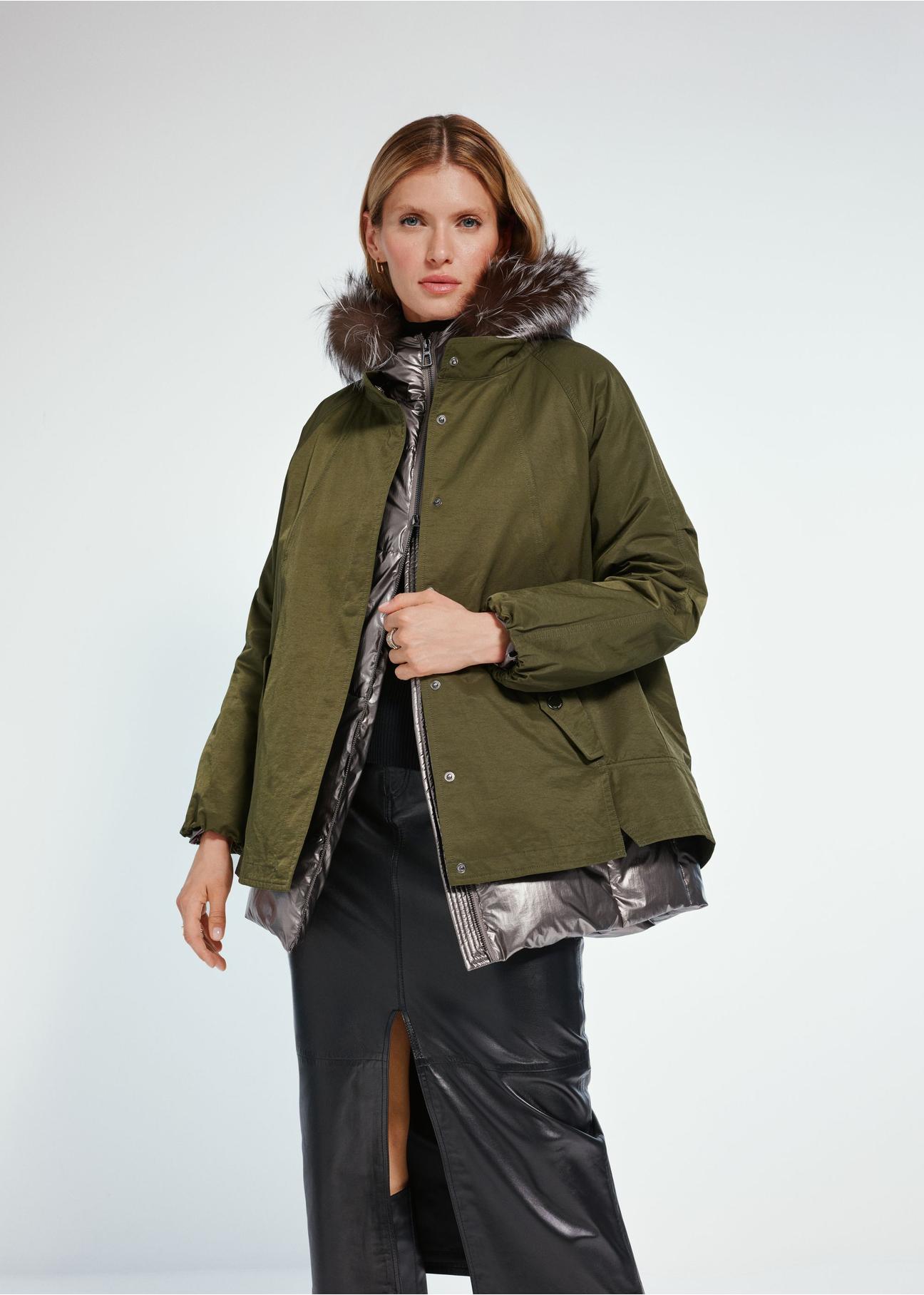 Women's double winter jacket KURDT-0543-54(Z24)-01