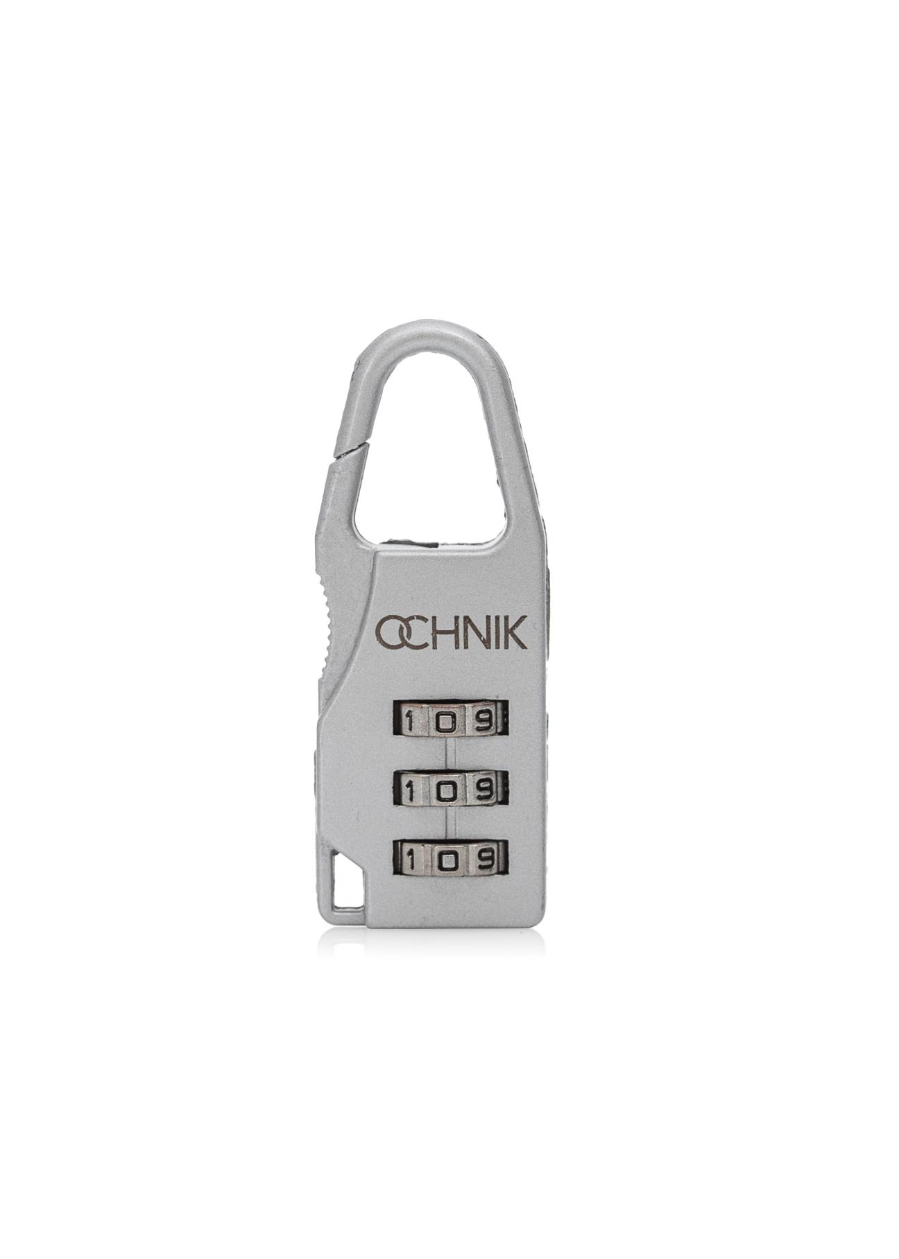 Silver luggage lock AW-004-0012-92(W24)-01