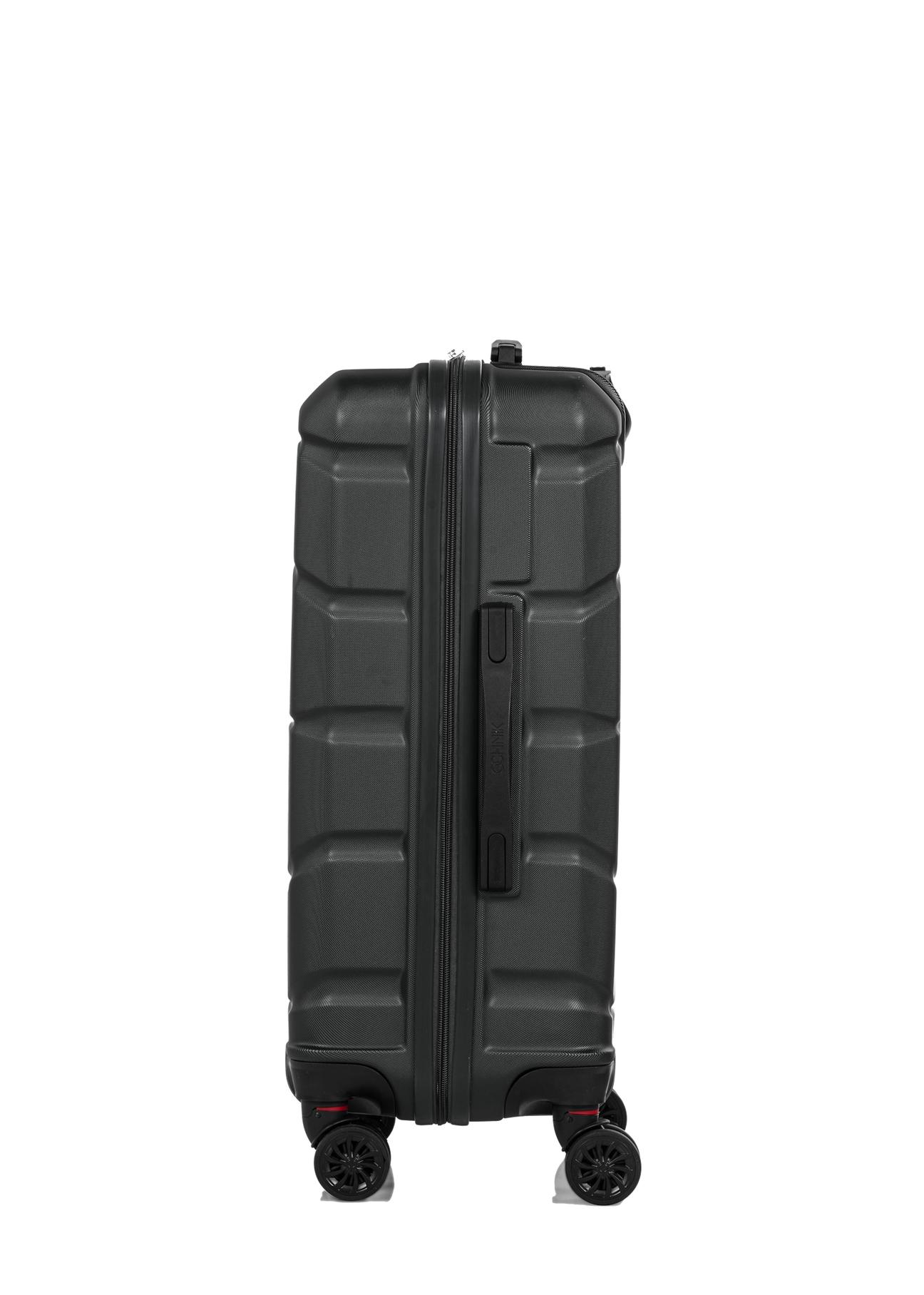 Medium suitcase on wheels WALAB-0077-99-24(W25)