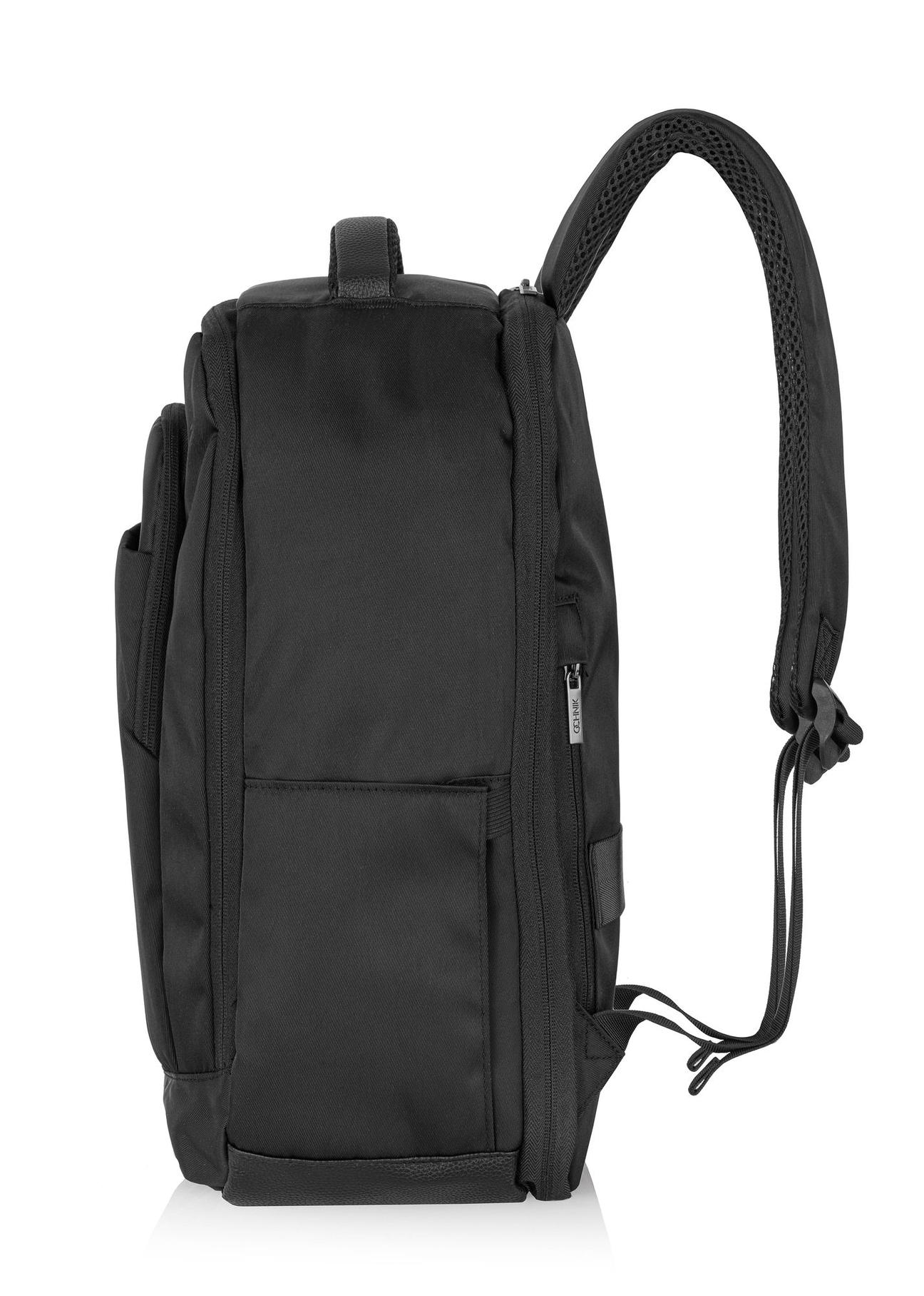 Black Men's Backpack PLCMN-0014-99(Z24)-04