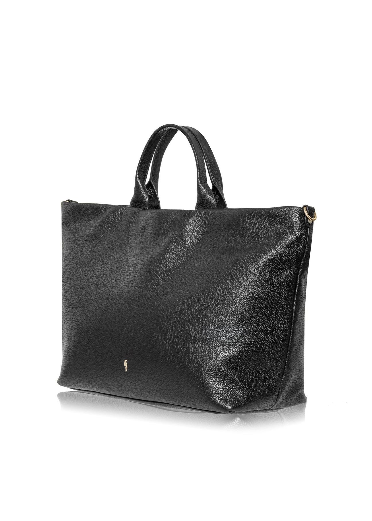 Women's leather shopper bag TORES-0944-99(Z24)-02