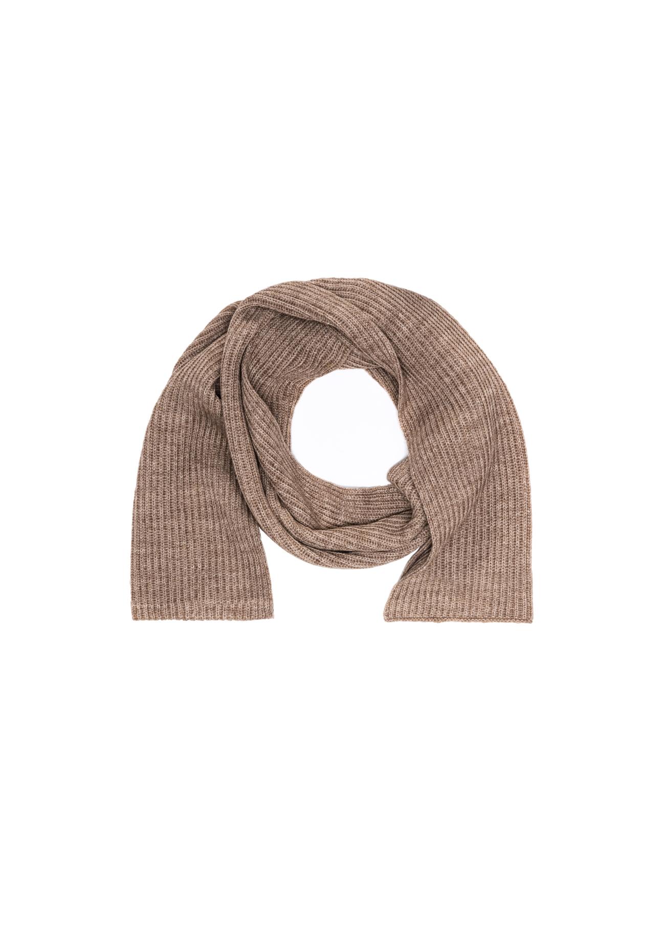 Beige women's scarf SZADT-0096-81(Z23)-04