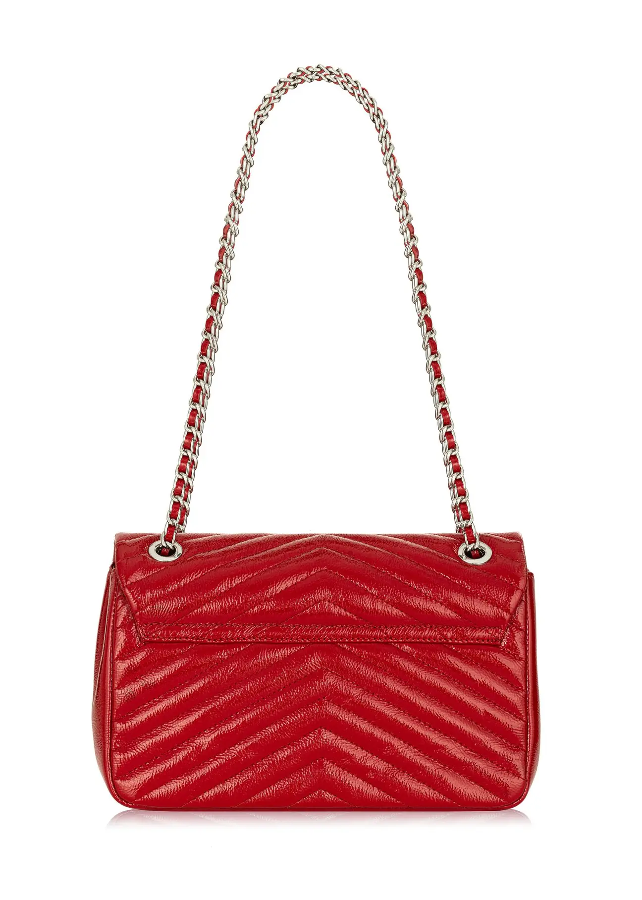 Red patent leather women's handbag TORES-1045(Z24)-04