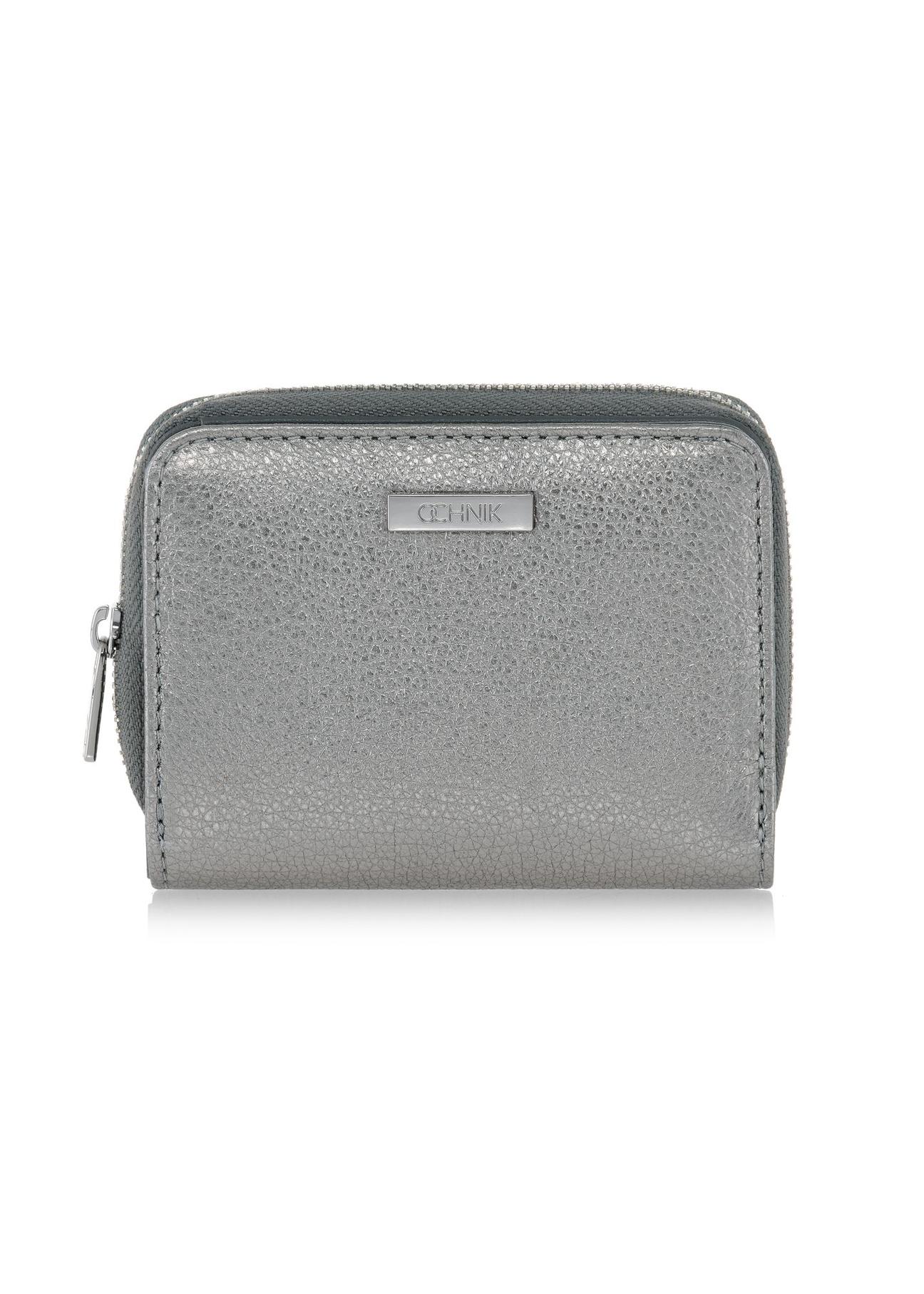 Women's small silver wallet PORES-0837-92(W23)-01