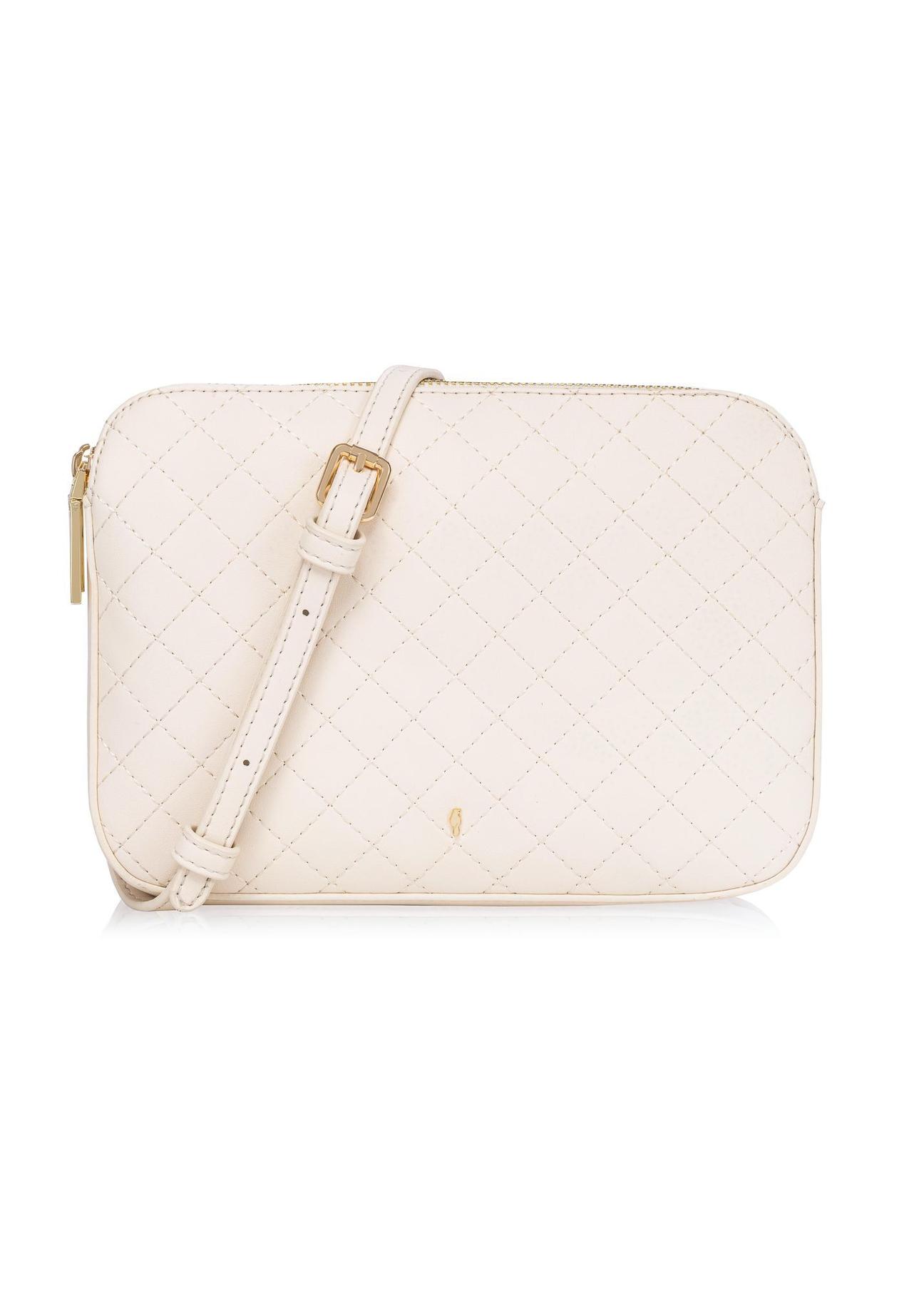 Cream quilted handbag for women TOREC-0205C-12(W24)-01