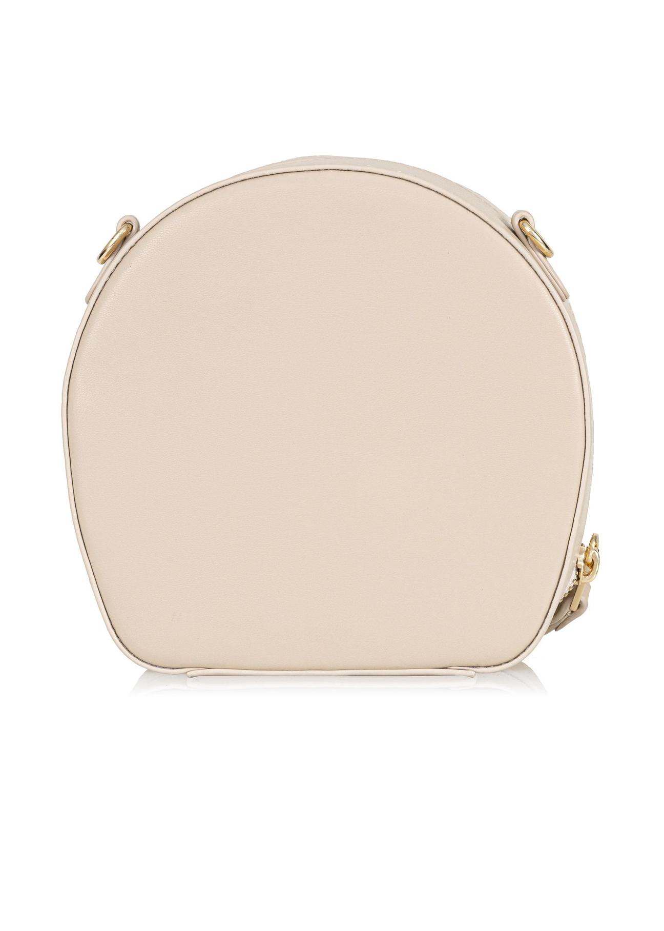 Oval cream ladies handbag TOREC-0792-13(W23)-05