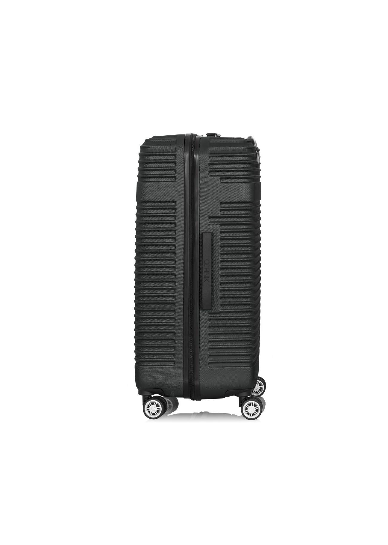 Medium suitcase on wheels WALAB-0040-99-24(W24)-05