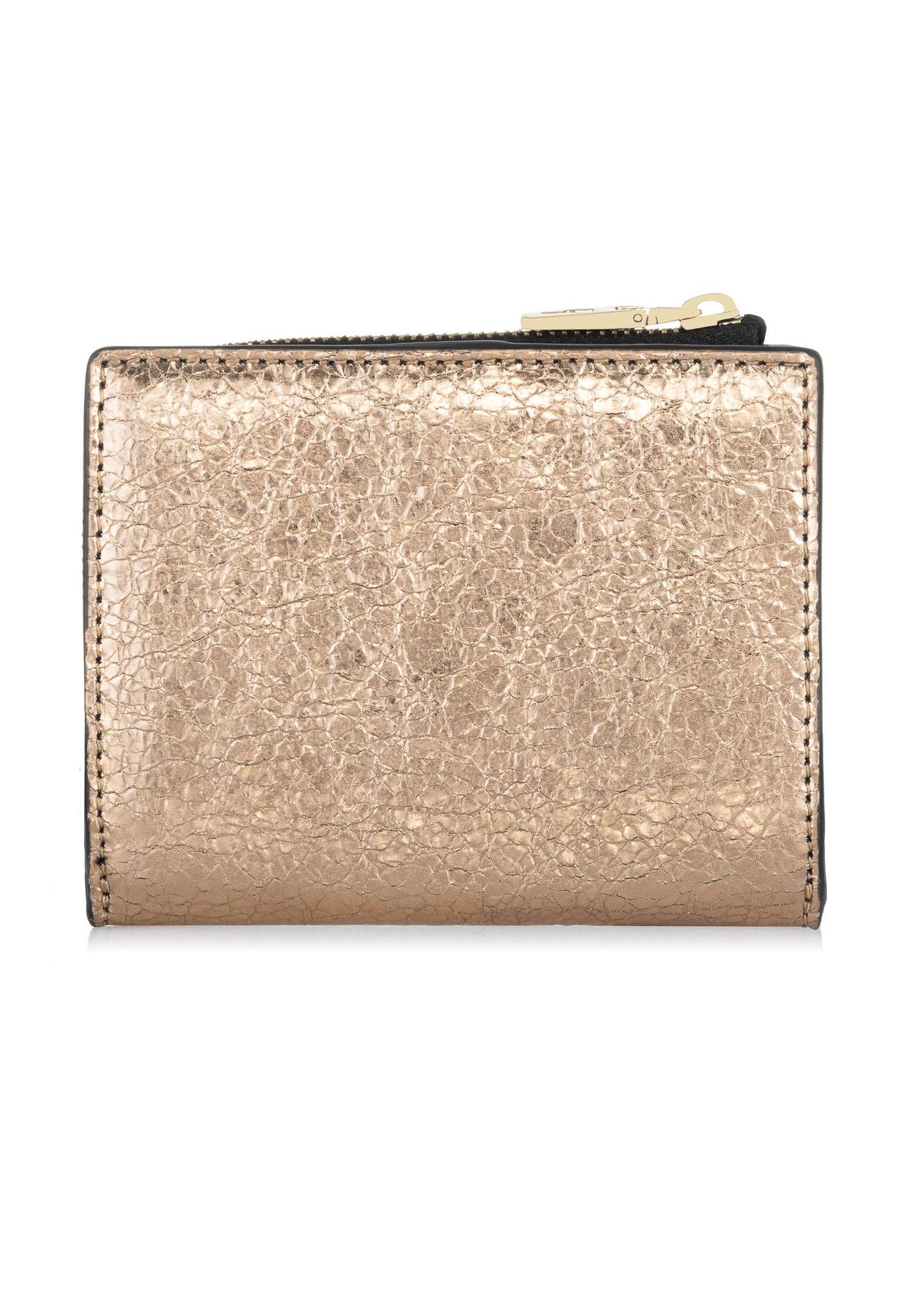 Women's small gold wallet PORES-0842-28(W23)-04