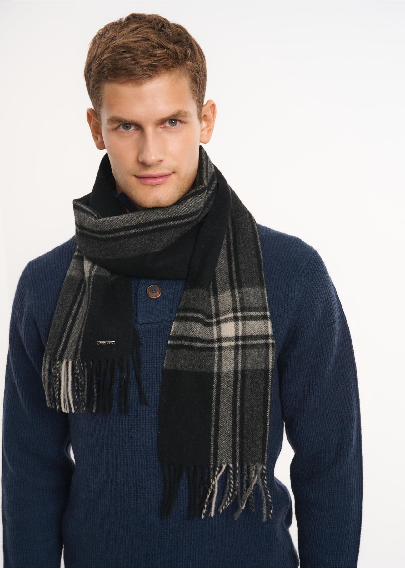 Men's scarf SZAMT-0042-15(Z22)-01