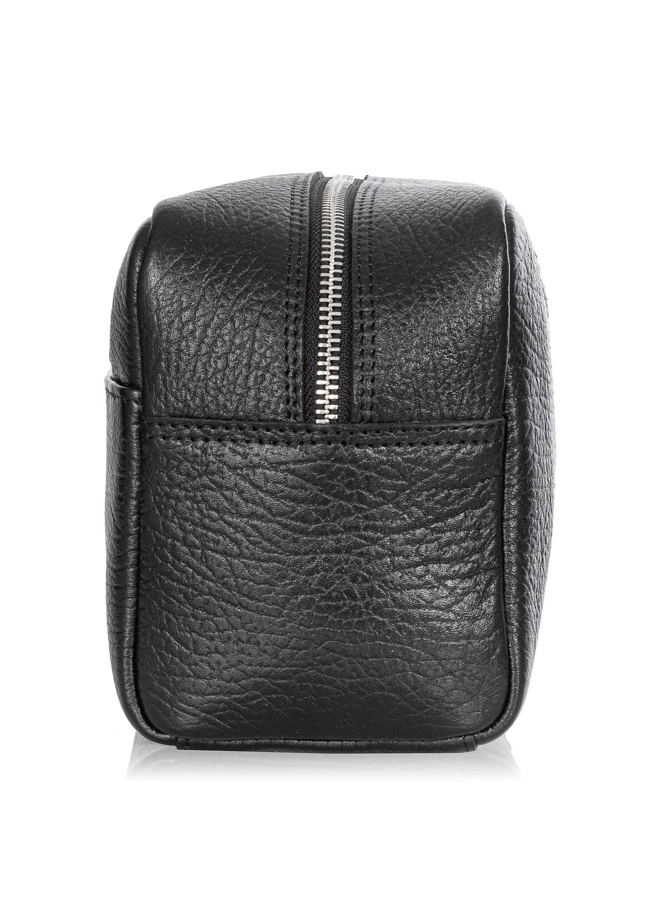 Men's leather cosmetic bag with logo TORMS-0298-99(W24)-03