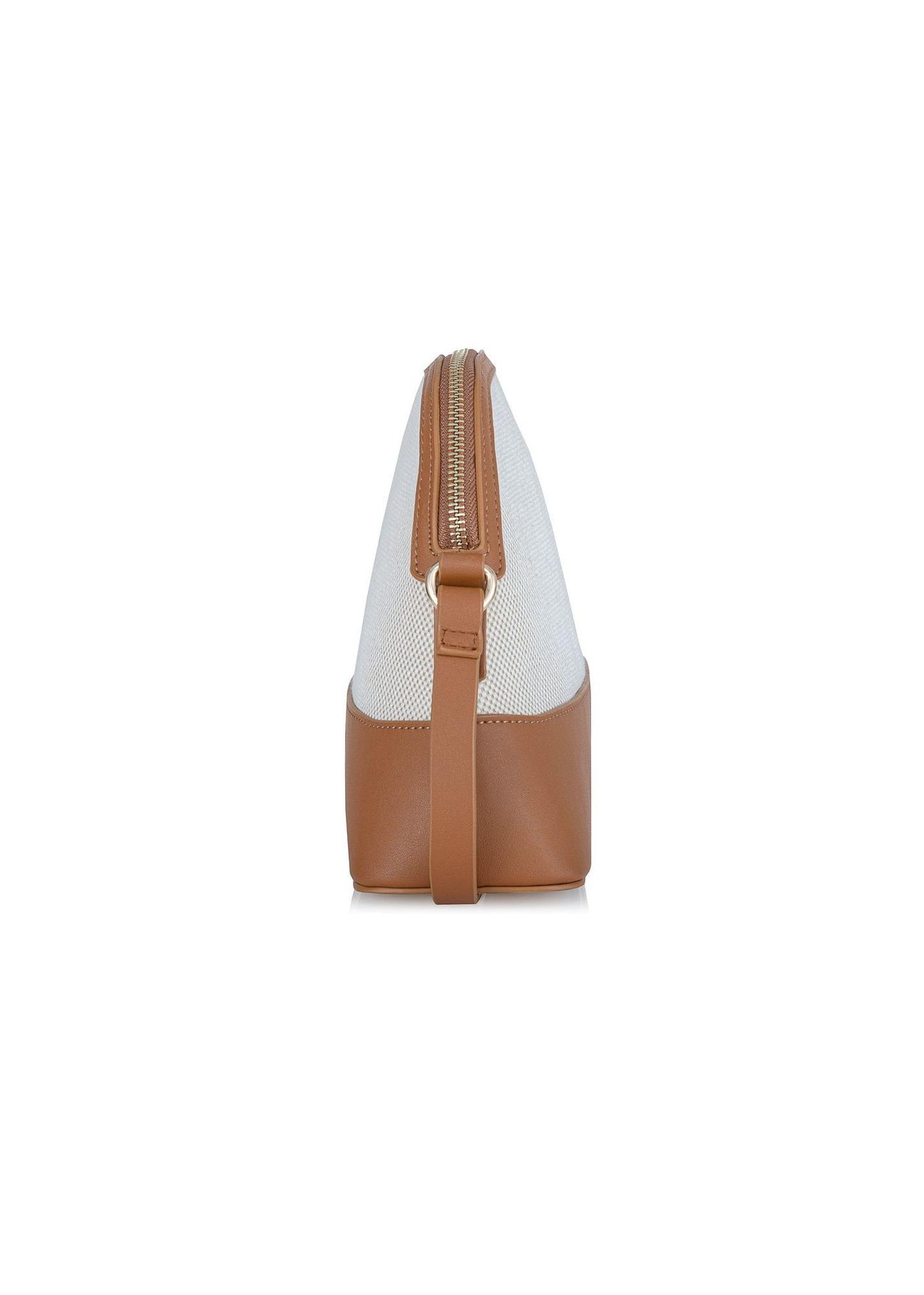 Small cognac handbag for women TOREC-0915-87(W24)-04