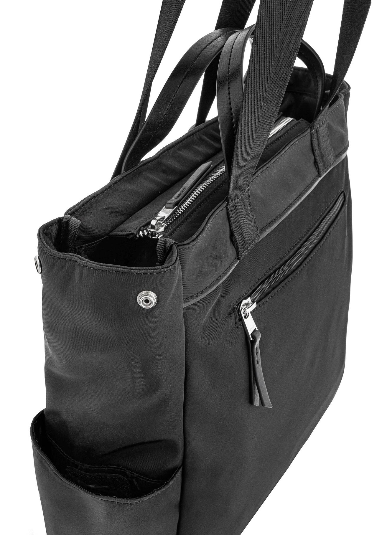 Black bag - backpack TOREN-0273A-99(W25)-07