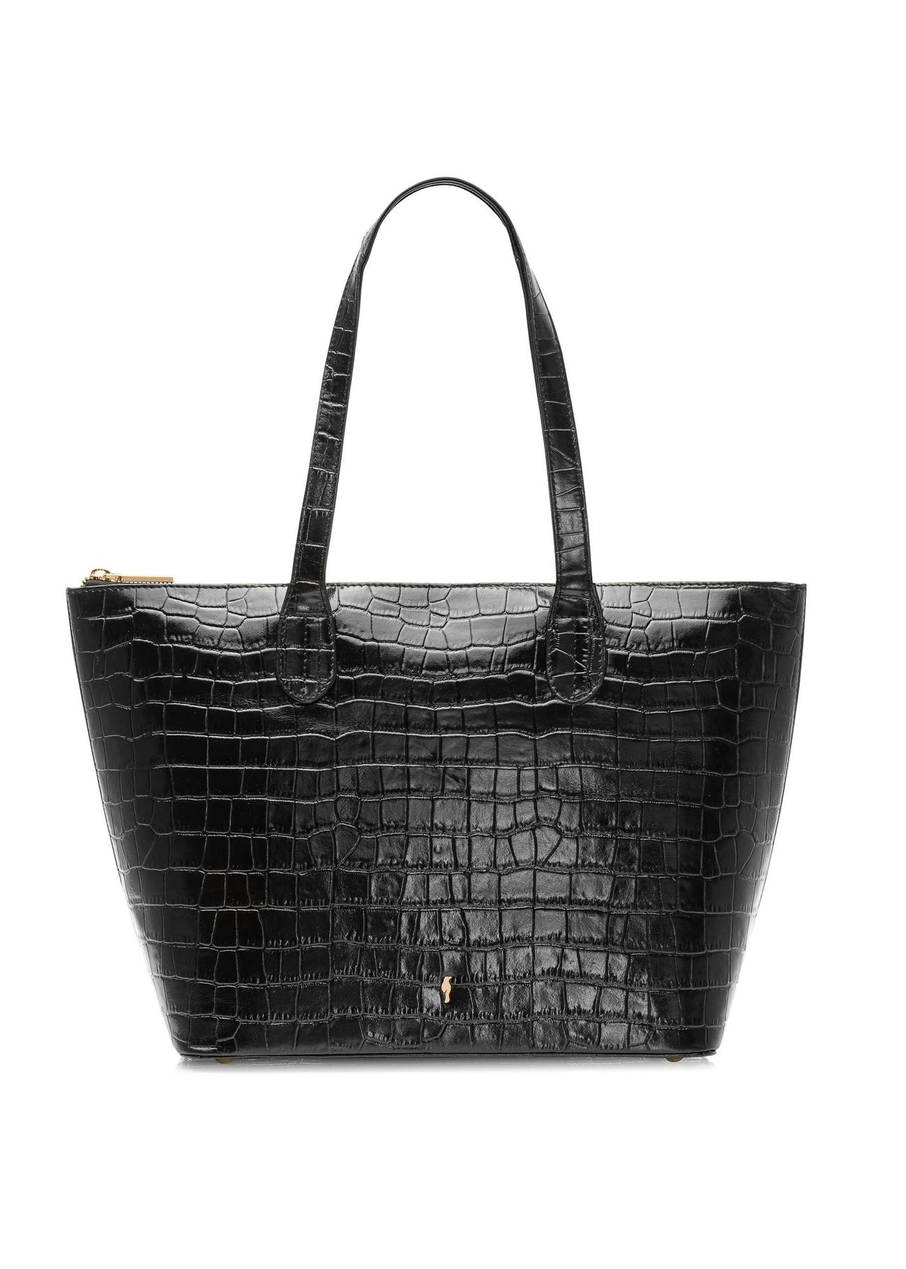 Women's leather shopper bag TORES-0939D-99(W25)-01