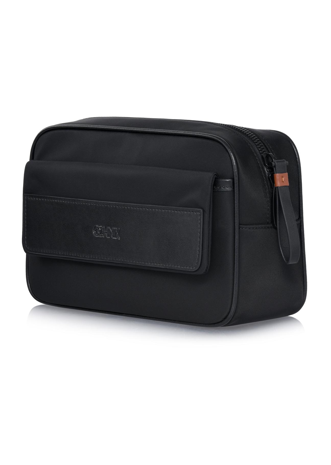 Black men's cosmetic bag TORMN-0318-99(W24)-02