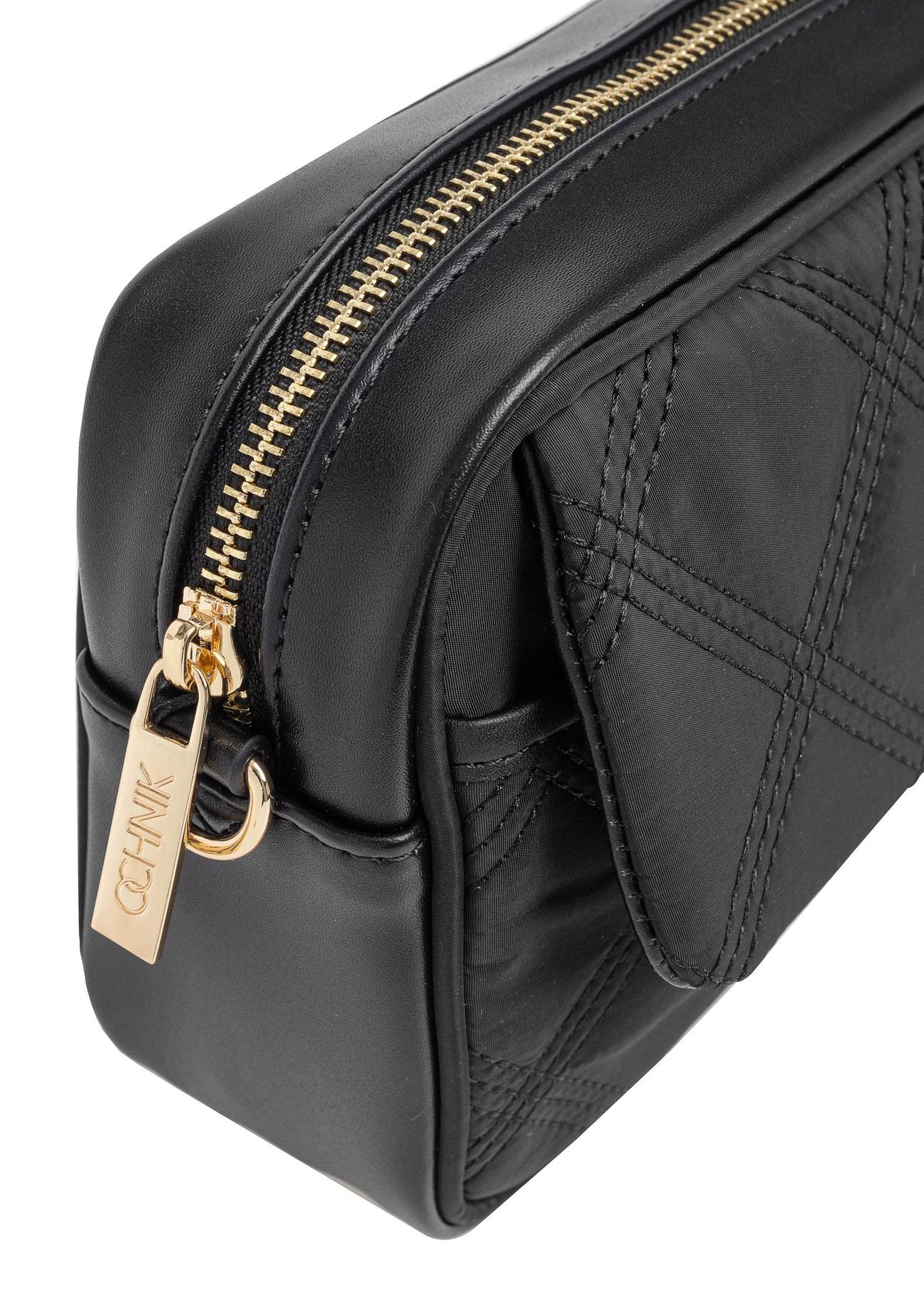 Black quilted small women's bag TOREN-0297-99(Z24)-06