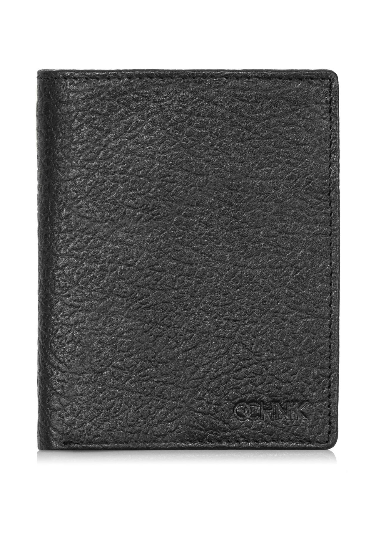 Men's pea leather wallet PORMS-0535-99(W24)-01