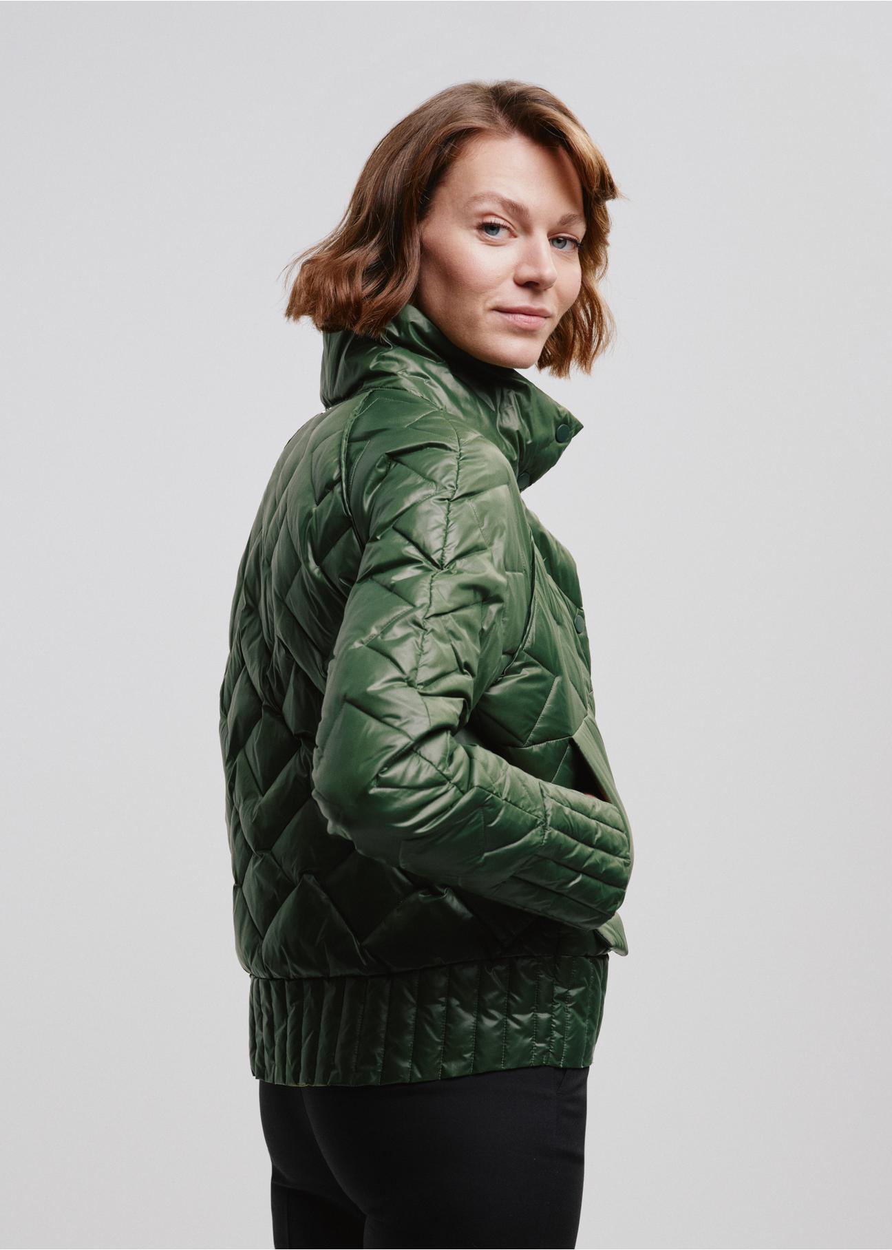 Women's double-sided quilted jacket KURDT-0281-54(W24)-03