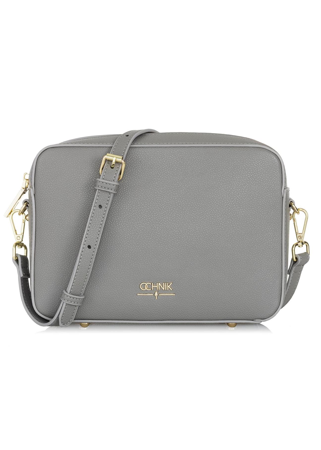 Women's grey logo handbag TOREC-0003E-91(Z23)-01