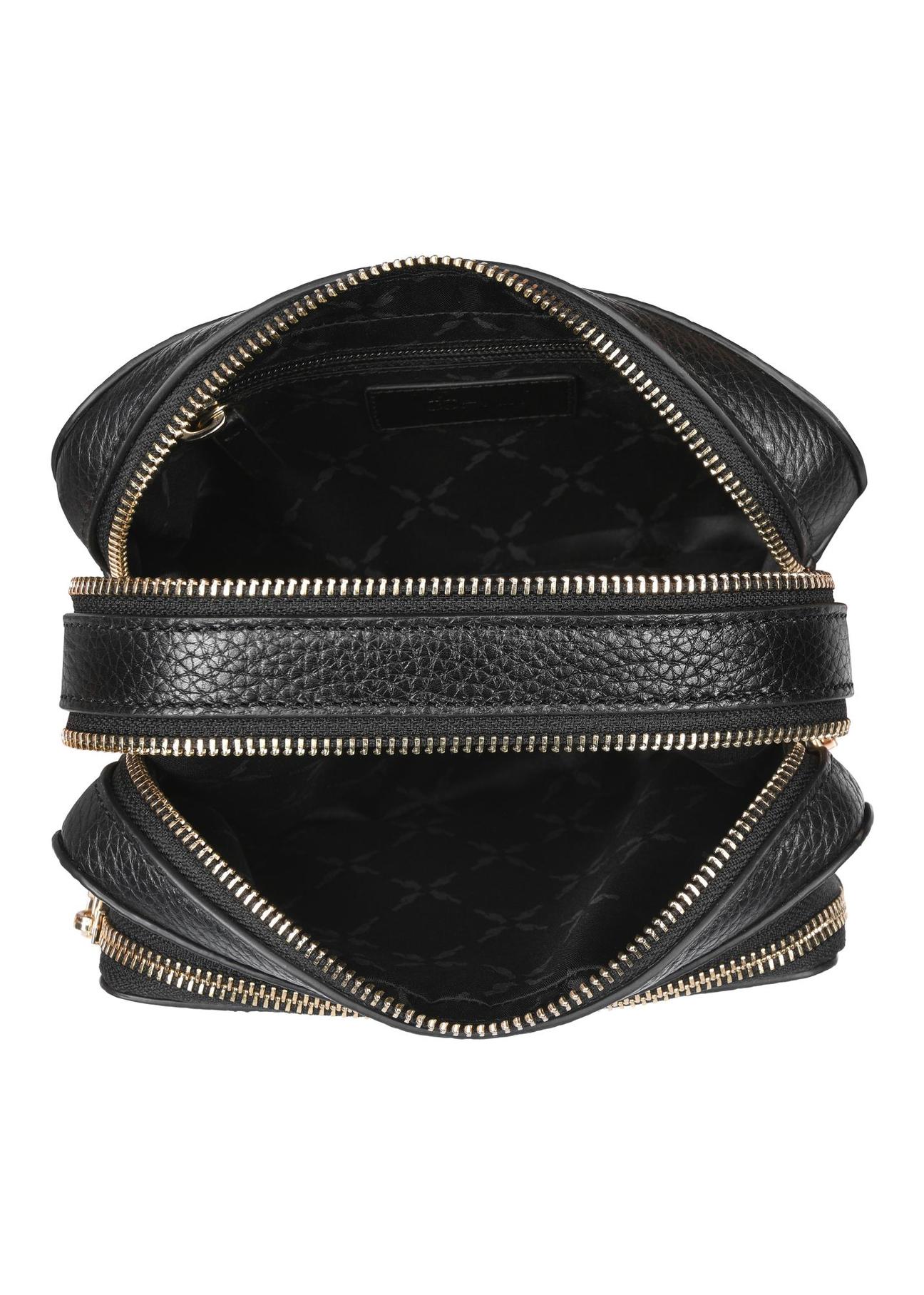 Black leather women's bag TORES-1036-99(Z24)-05