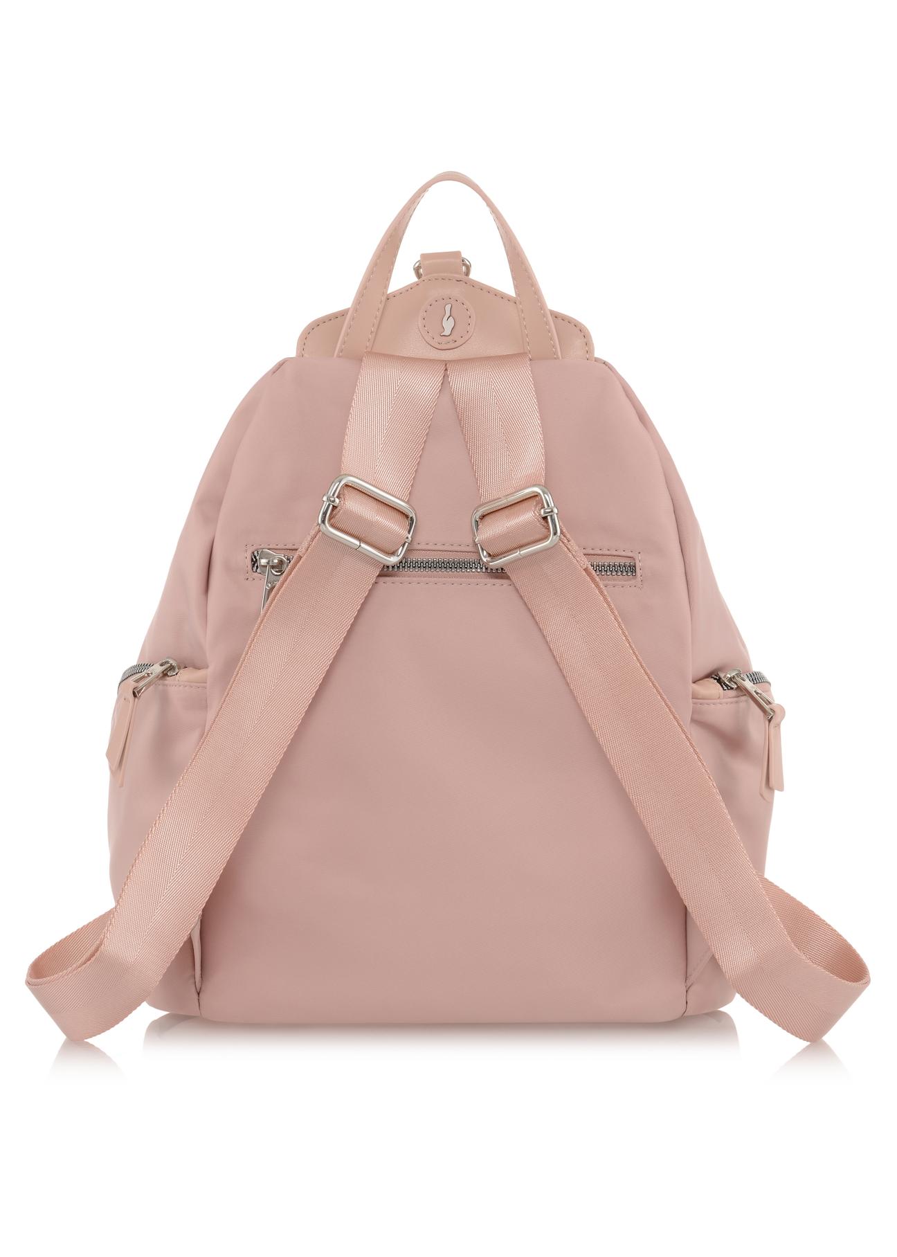 Pink women's backpack TOREN-0241-31(W23)-05