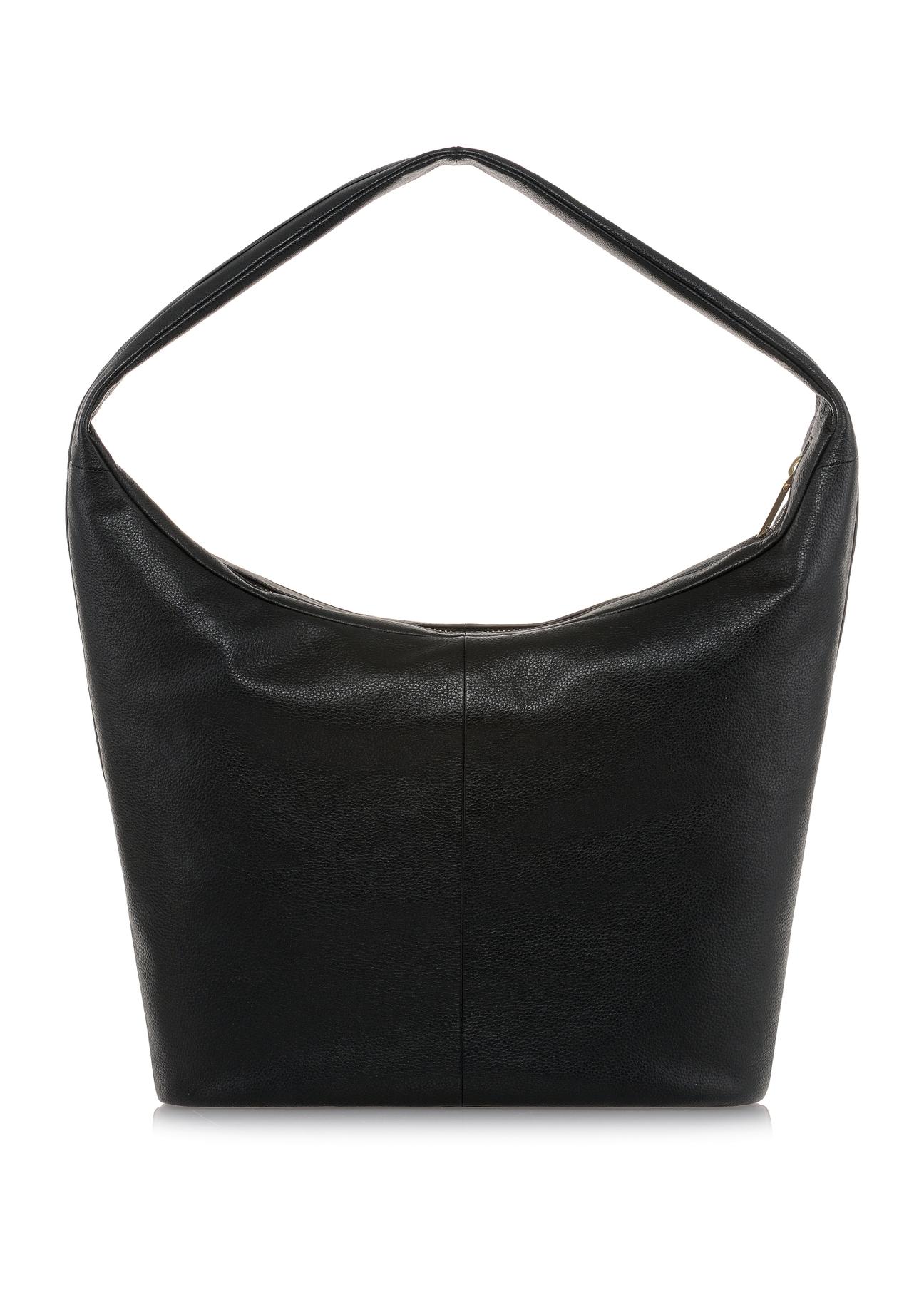 Women's leather hobo handbag TORES-0900-99(W23)-04